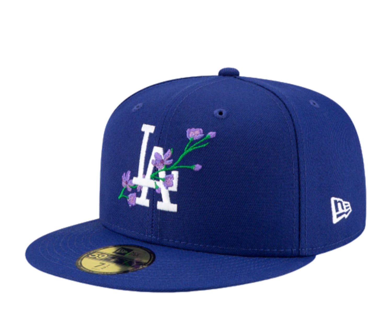 New Era 59Fifty MLB Los Angeles Dodgers Side Patch Bloom Fitted Hat
