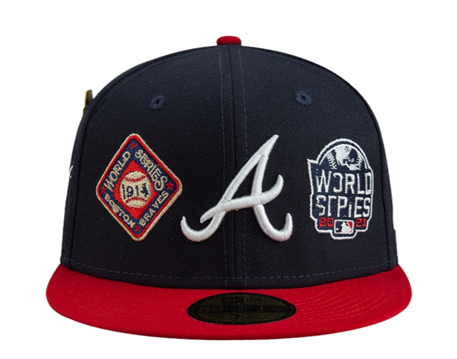 New Era 59Fifty MLB Atlanta Braves Historic Champs Fitted Hat