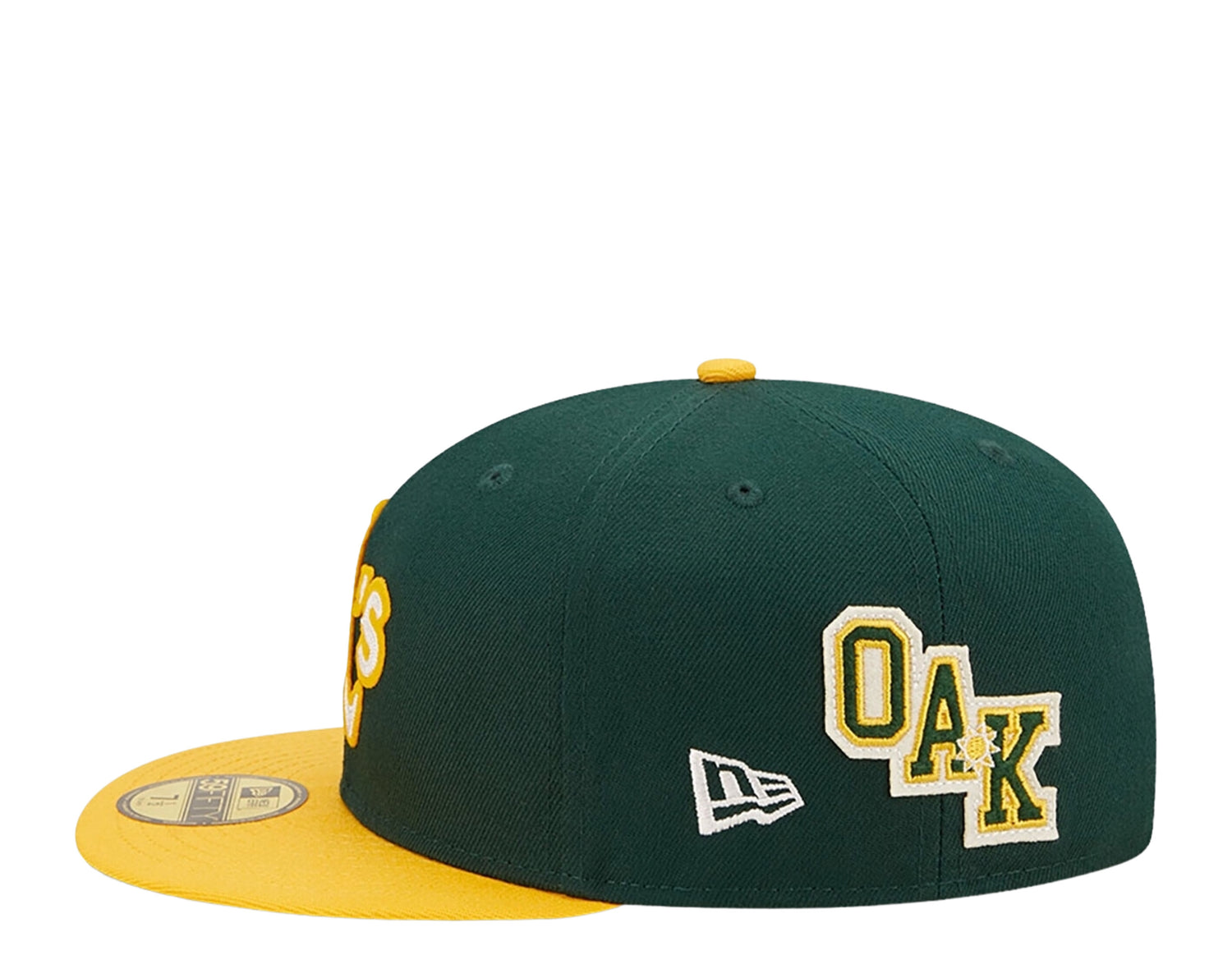 New Era 59Fifty MLB Oakland Athletics Letterman Fitted Hat