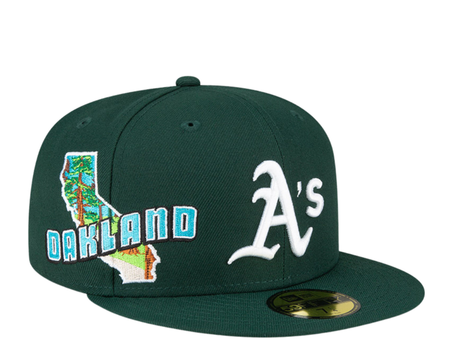 New Era 59Fifty MLB Oakland Athletics Stateview Fitted Hat