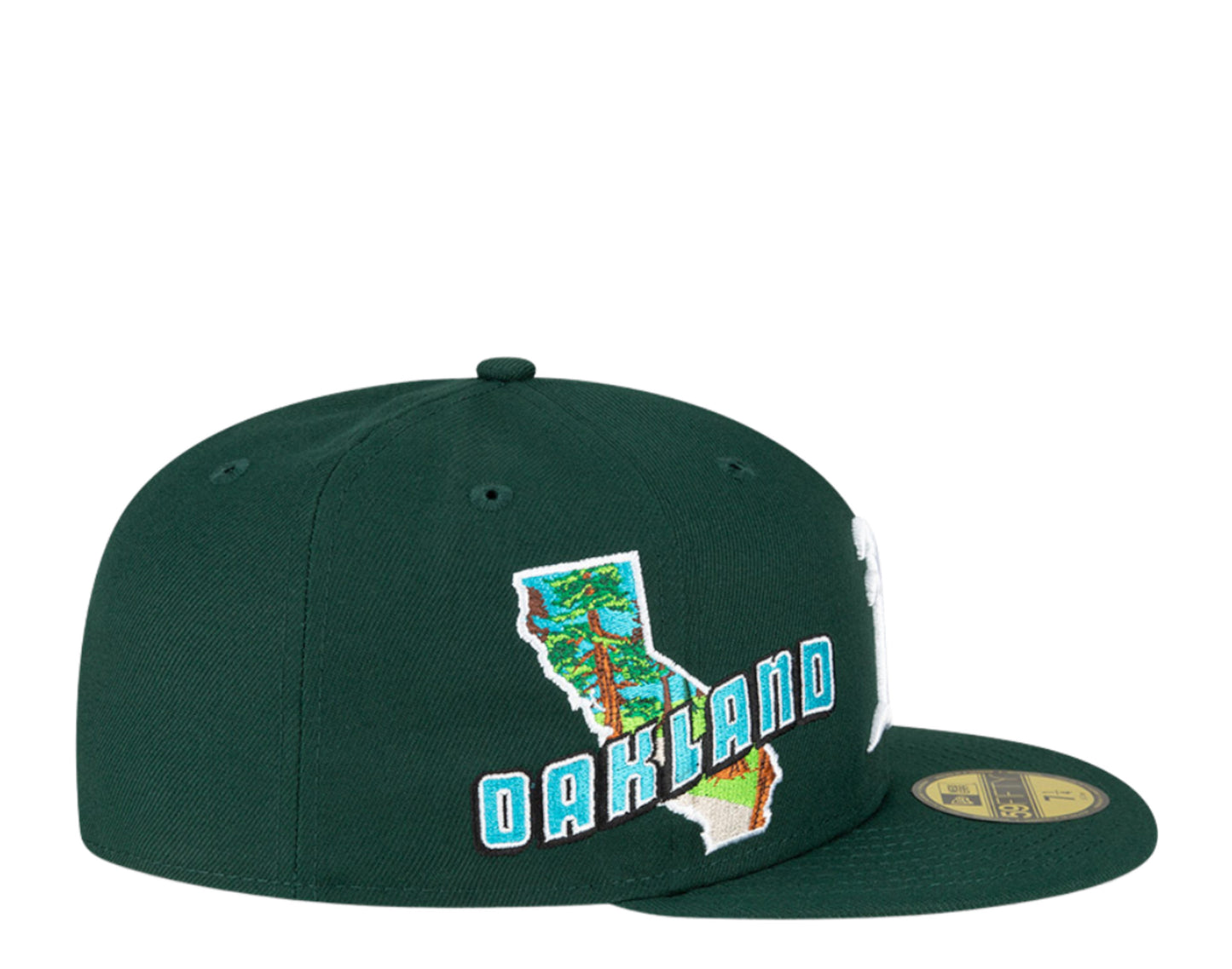 New Era 59Fifty MLB Oakland Athletics Stateview Fitted Hat