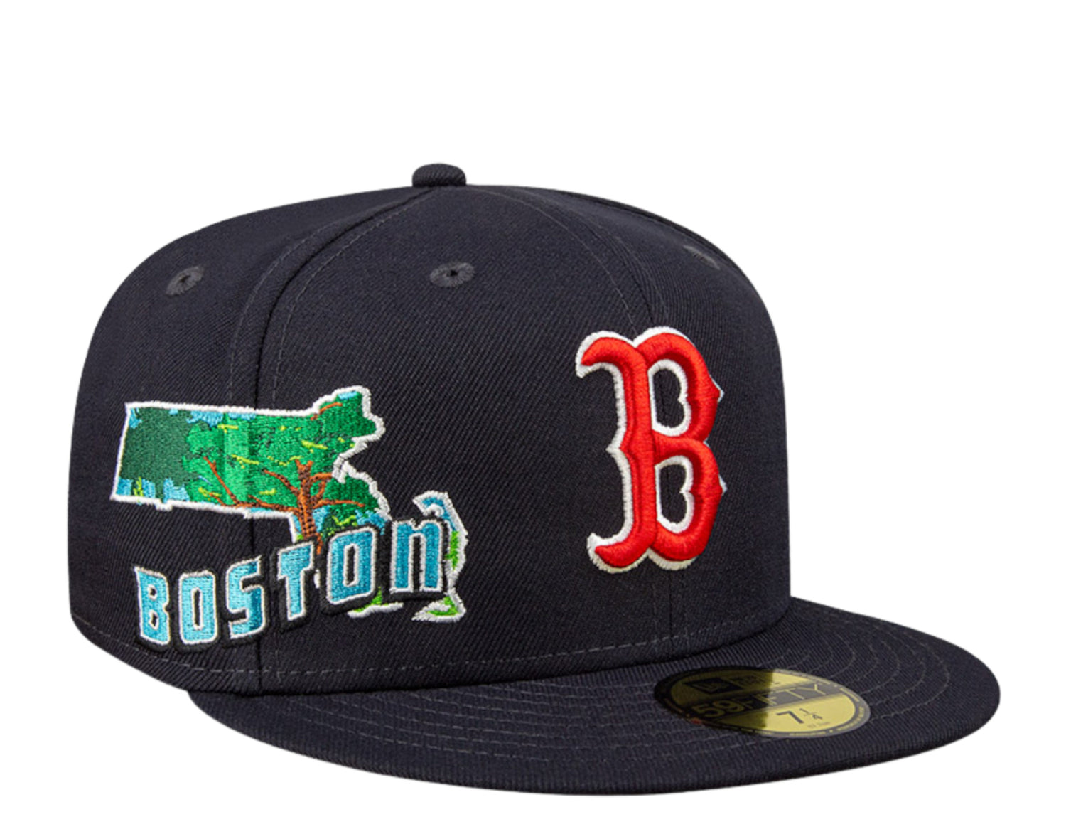 New Era 59Fifty MLB Boston Red Sox Stateview Fitted Hat