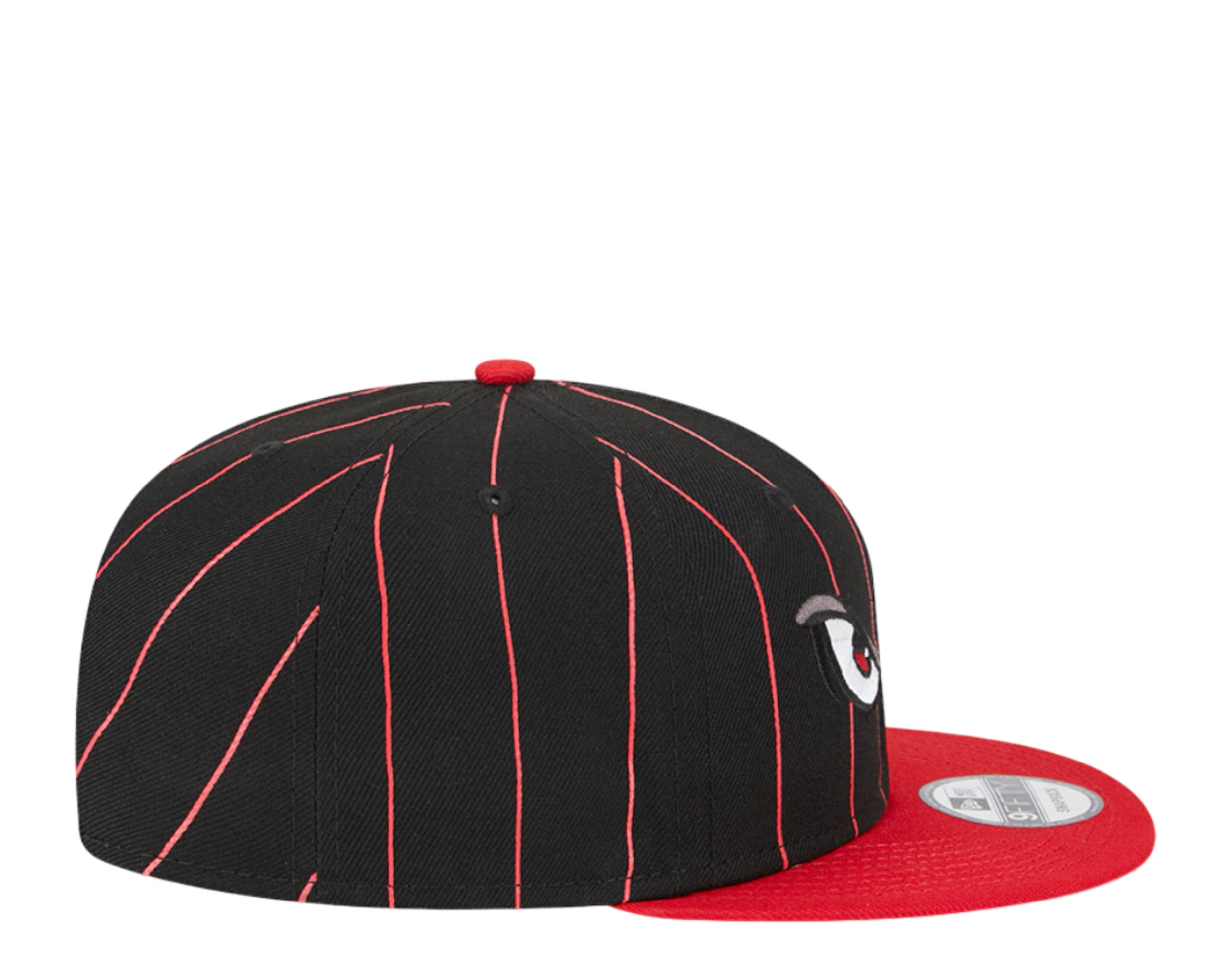 Calgary Flames Baseball Hat Cap by NewEra 9FIFTY Snapback Red and Black