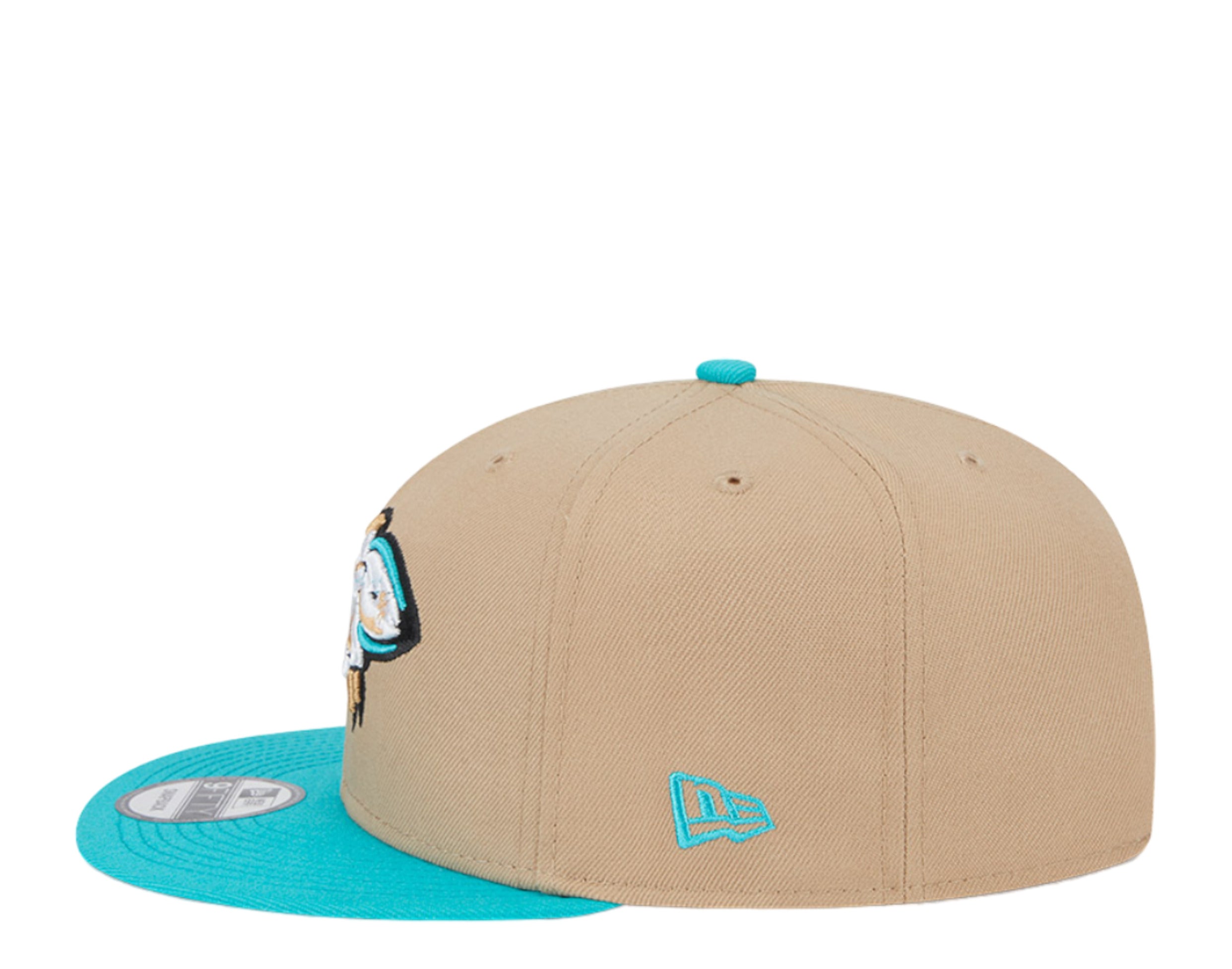 New Era 9FIFTY Anaheim Ducks Snapback Hat Black White Orange