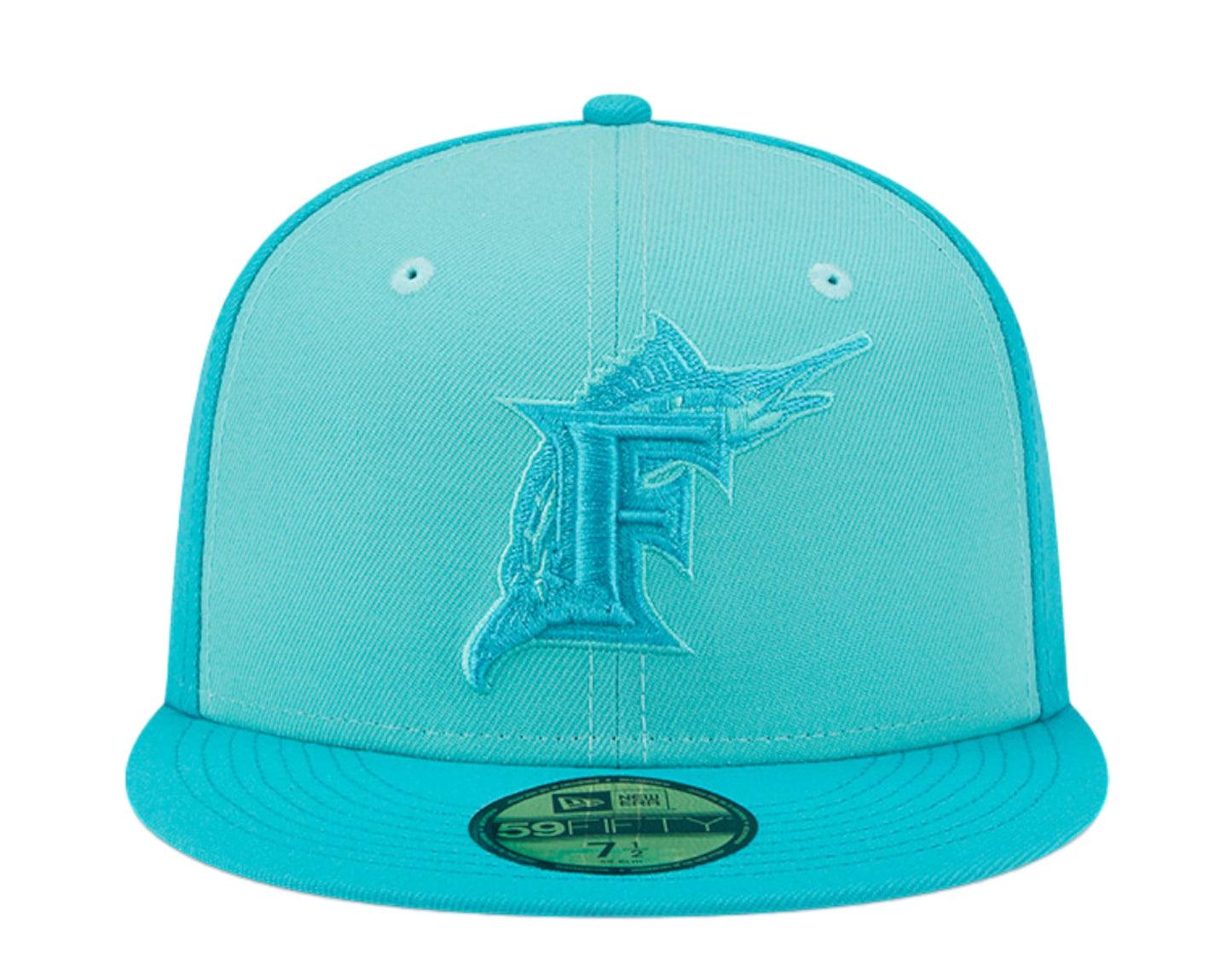 New Era 59Fifty MLB Miami Marlins Tri-Tone Team Fitted Hat