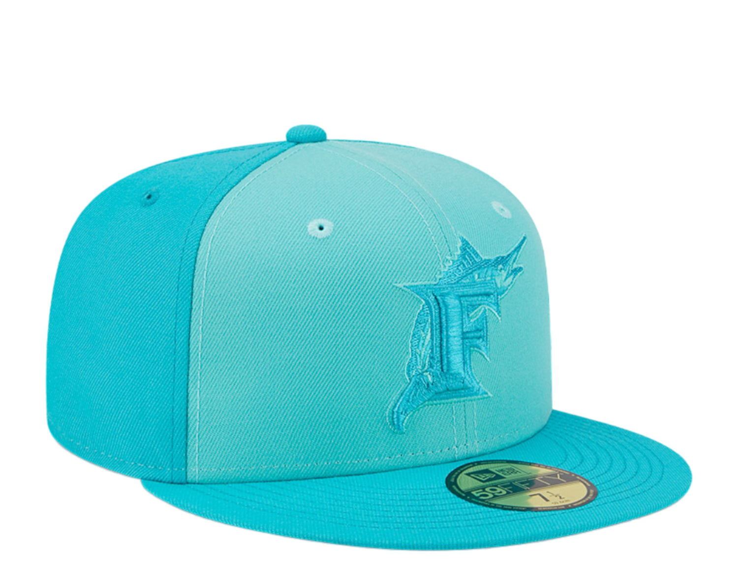 New Era 59Fifty MLB Miami Marlins Tri-Tone Team Fitted Hat