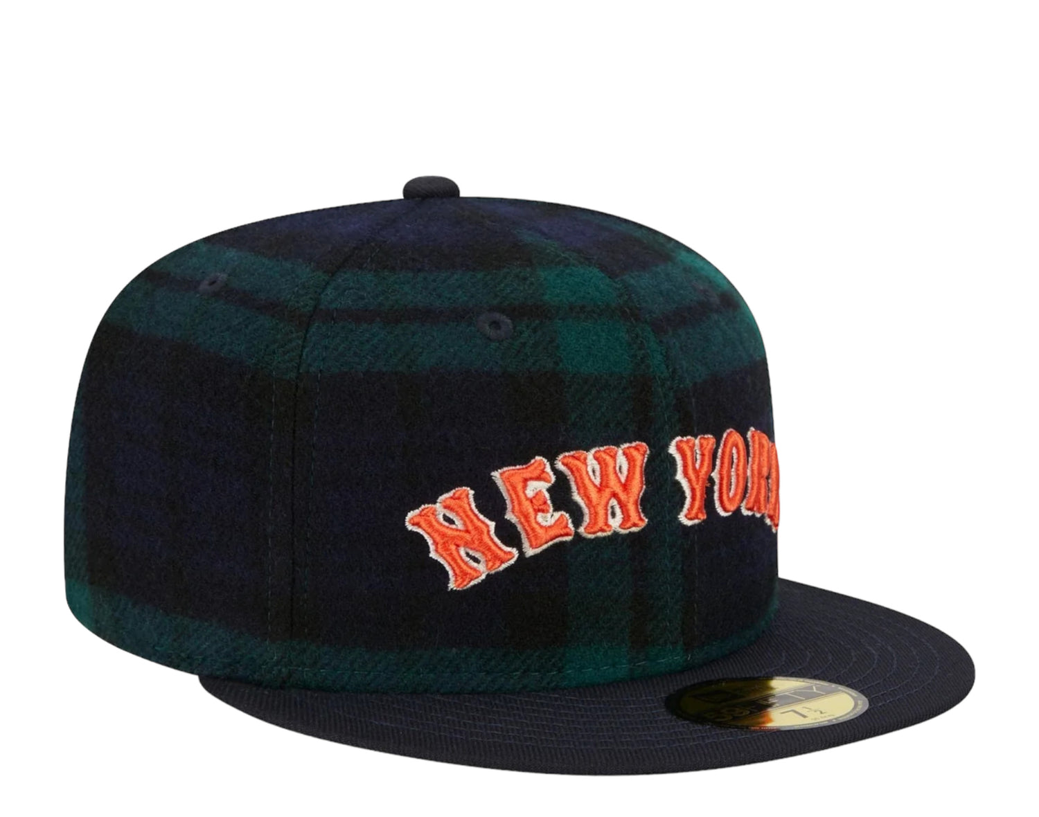 New Era 59Fifty MLB New York Mets Plaid Fitted Hat