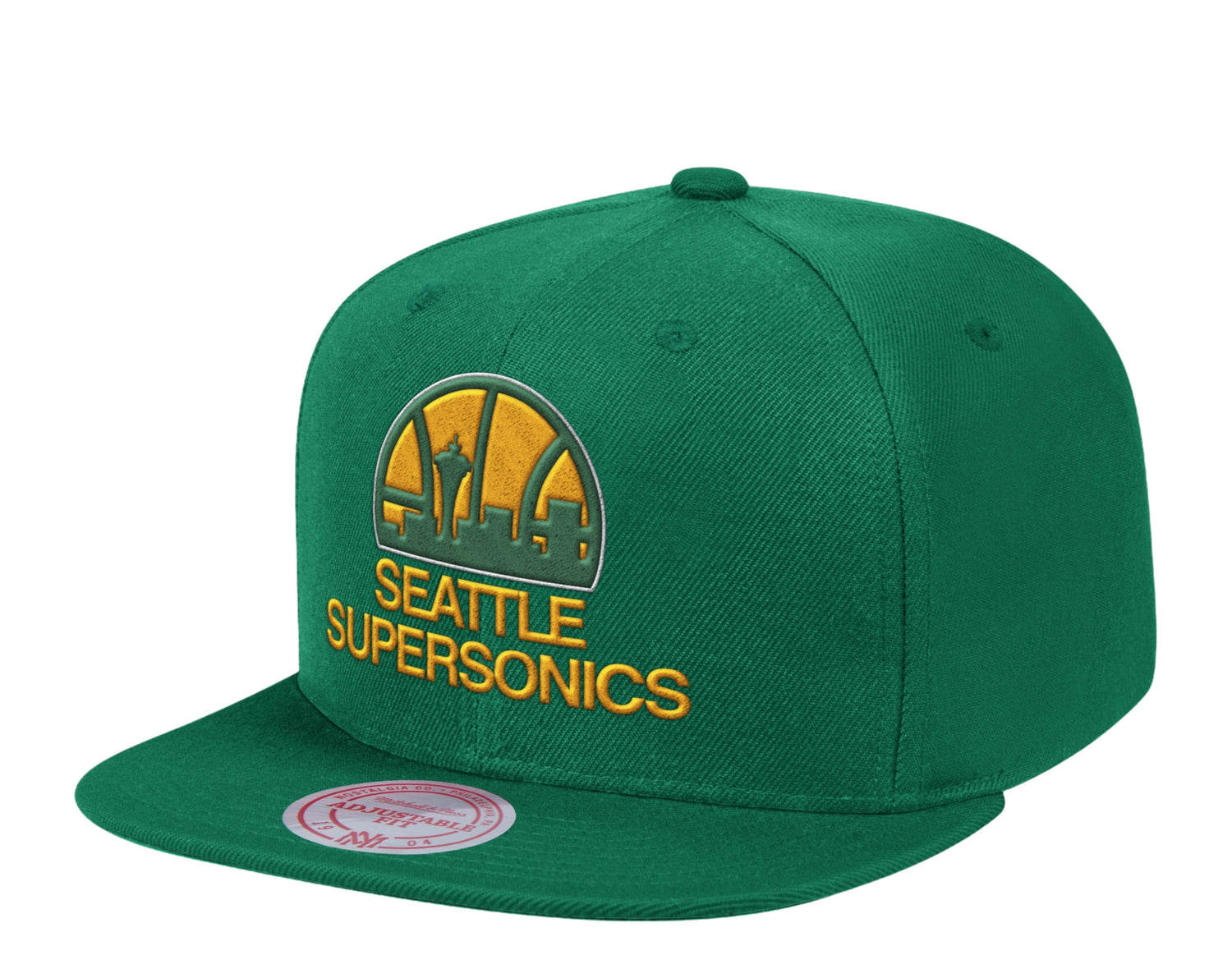 Mitchell & Ness NBA Seattle Supersonics HWC Team Ground Snapback Hat