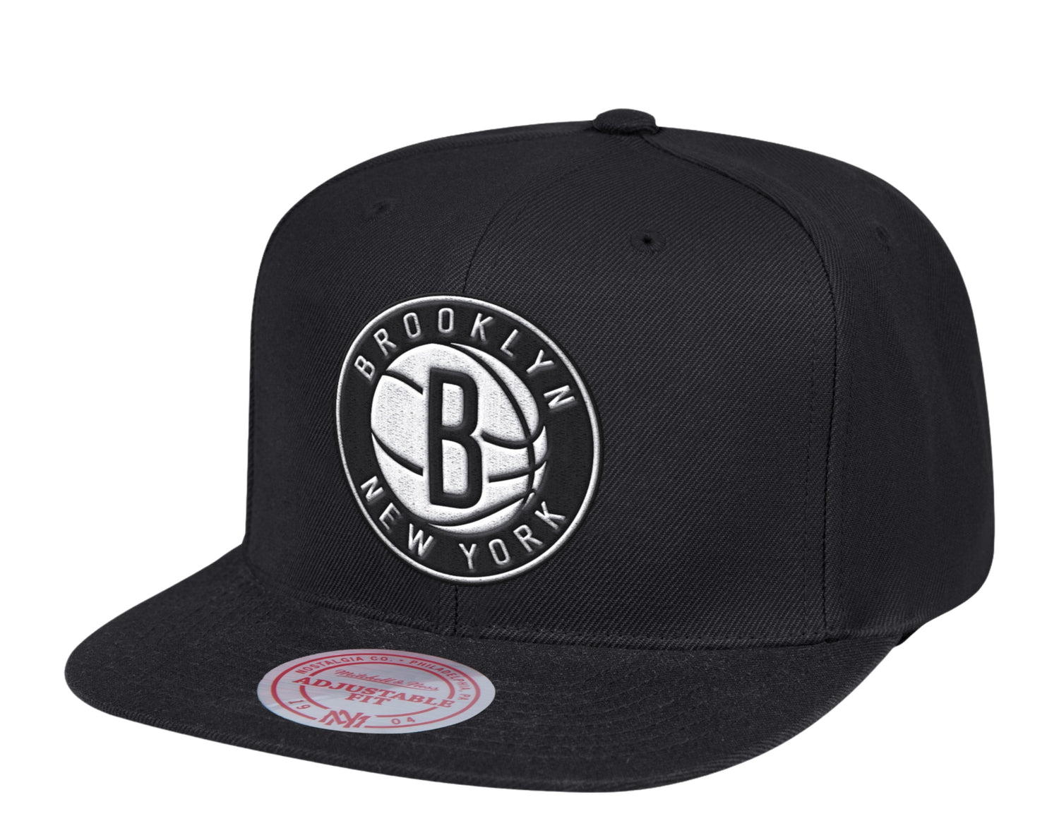 Mitchell & Ness NBA Brooklyn Nets HWC Team Ground Snapback Hat