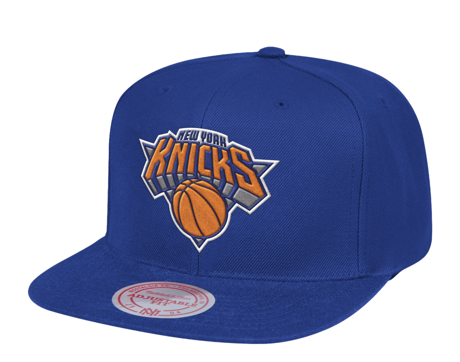 Mitchell & Ness NBA New York Knicks HWC Team Ground Snapback Hat