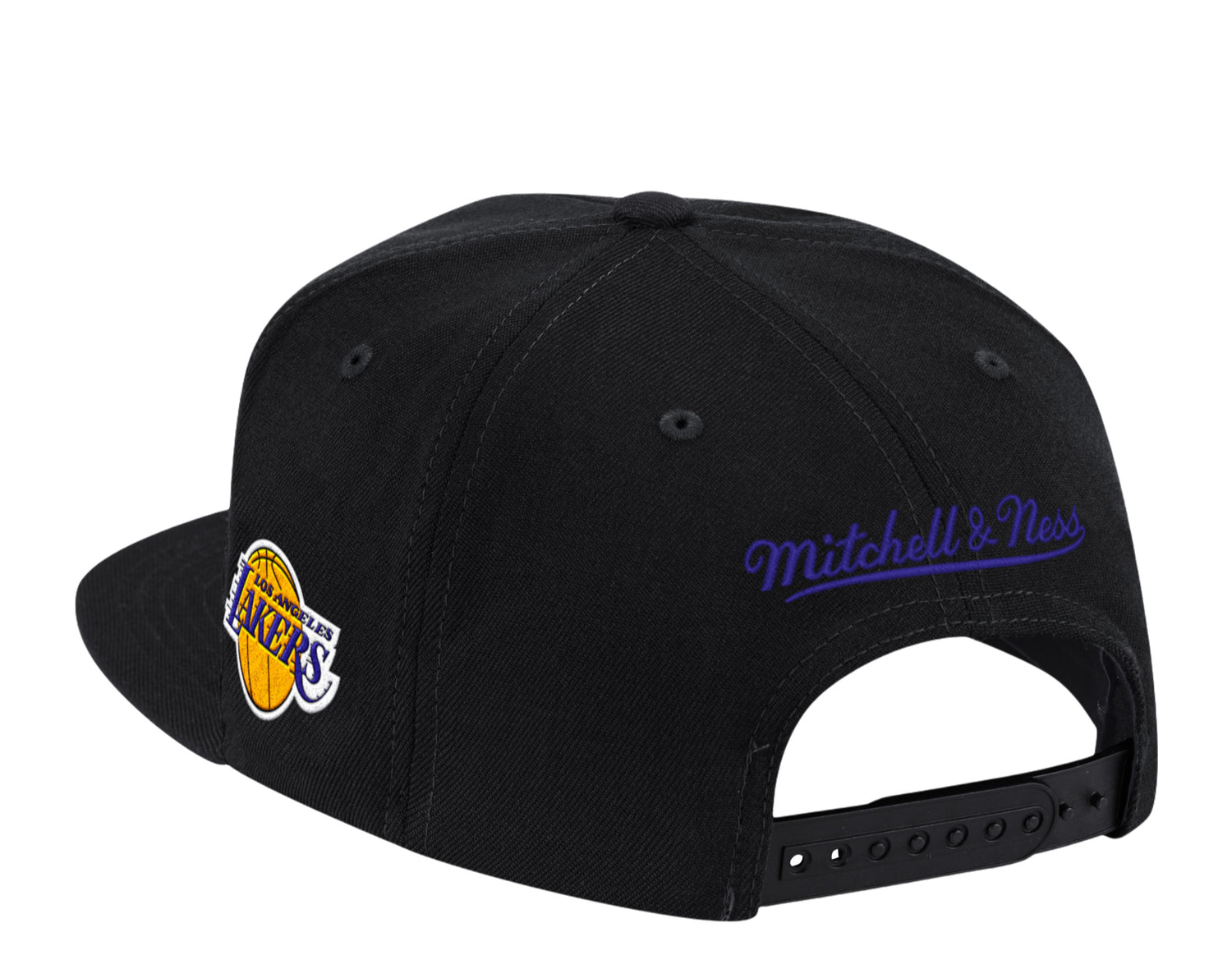 Mitchell & Ness NBA Los Angeles Lakers Foundation Script Snapback Hat