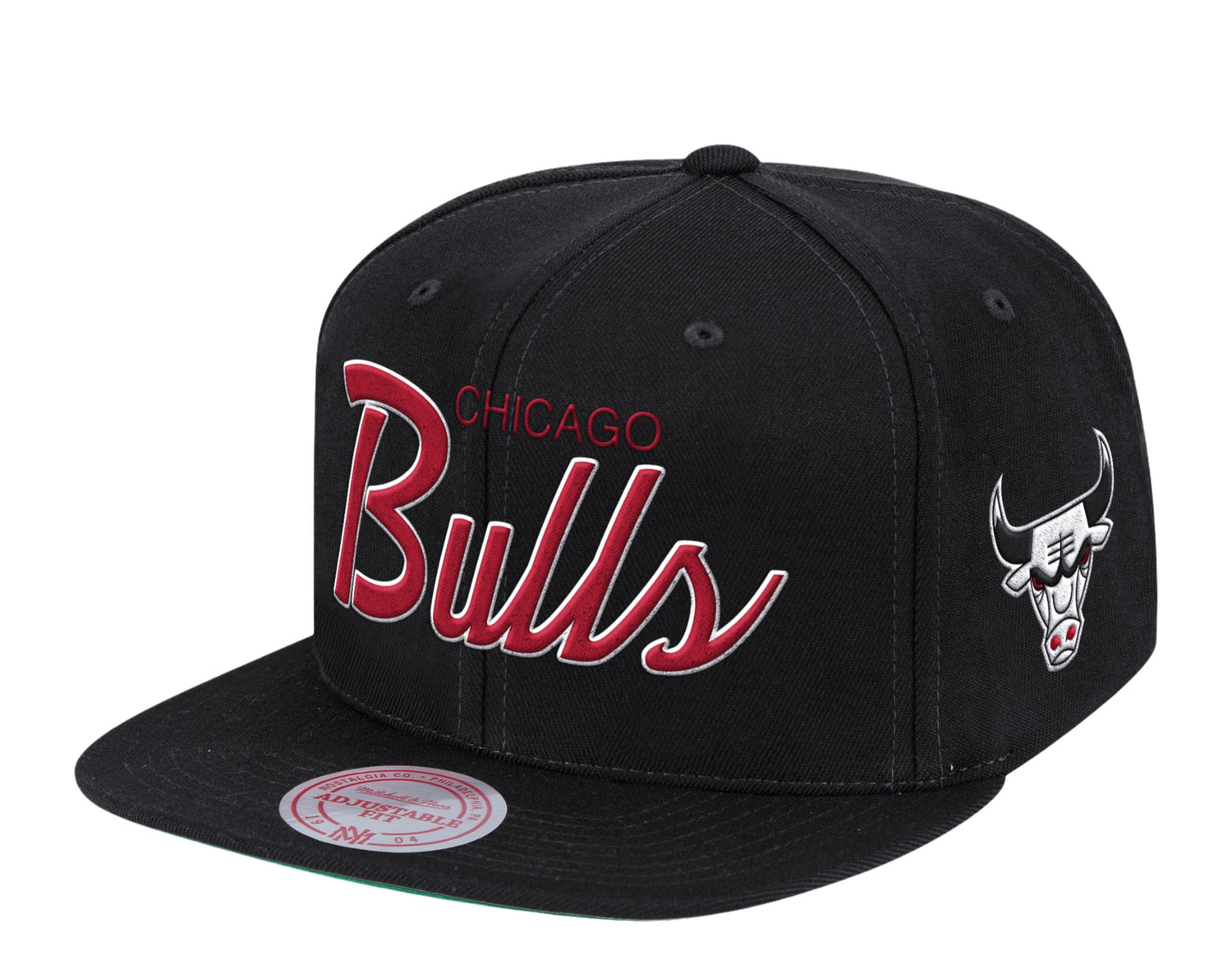 Mitchell & Ness NBA Chicago Bulls HWC Foundation Script Snapback Hat