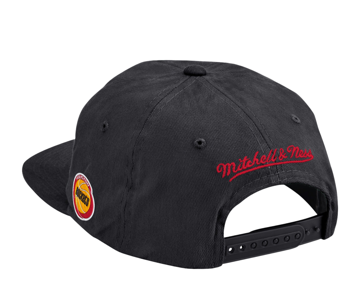 Mitchell & Ness NBA Houston Rockets HWC Foundation Script Snapback Hat