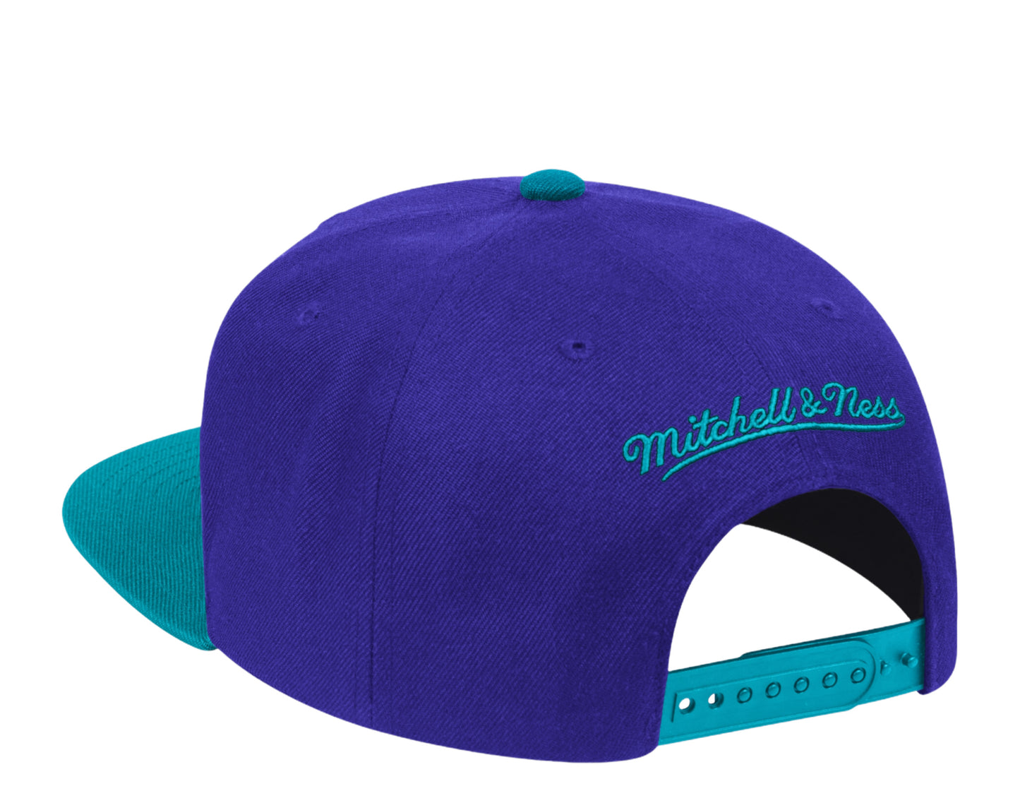 Mitchell & Ness NBA Charlotte Hornets HWC Wool 2 Tone Snapback Hat