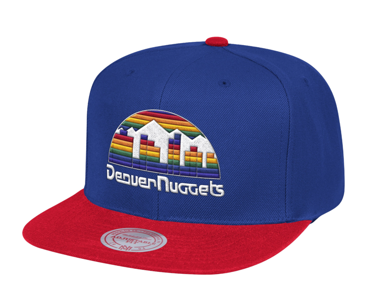 Mitchell & Ness NBA Denver Nuggets HWC Wool 2 Tone Snapback Hat