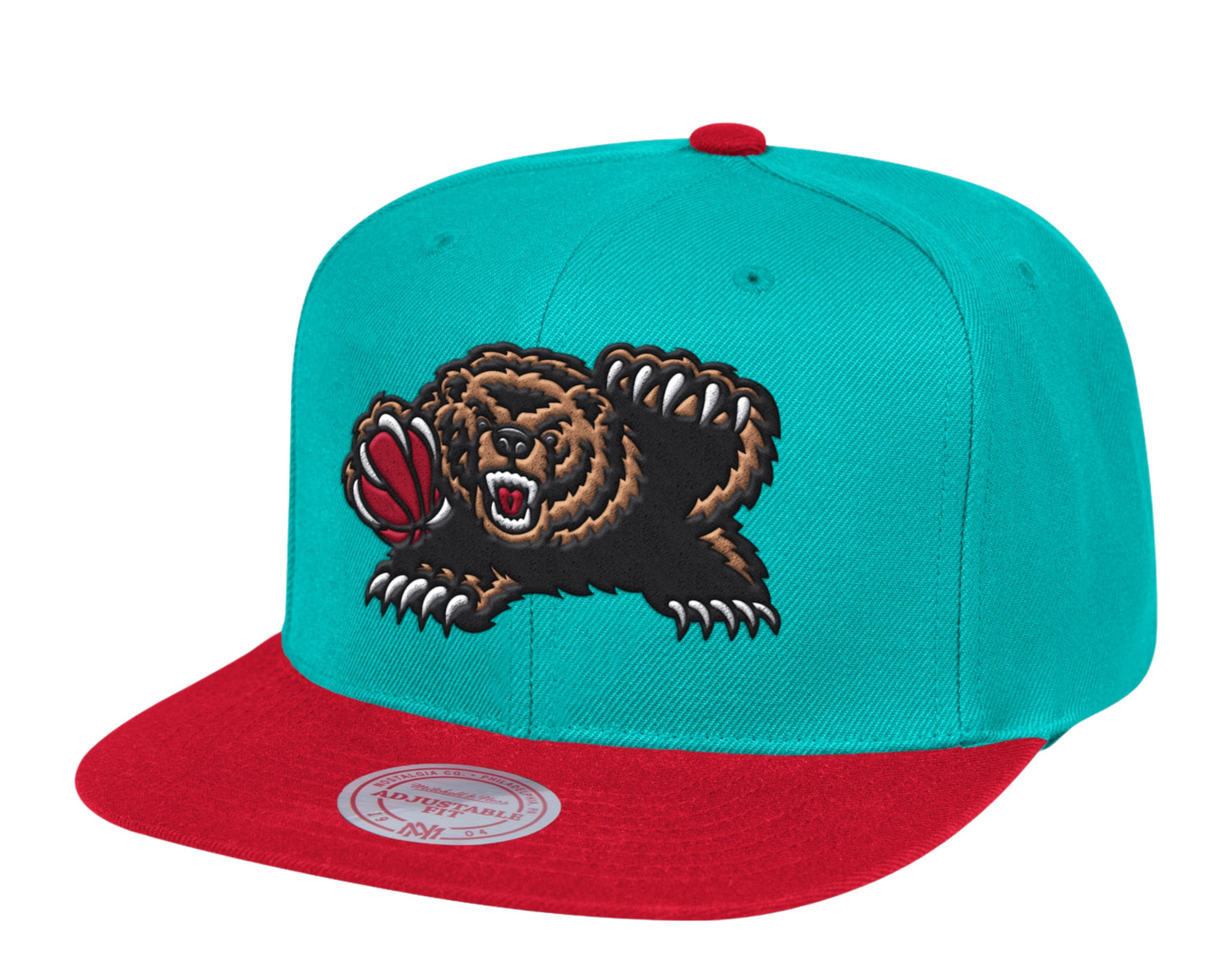 Mitchell & Ness NBA Vancouver Grizzlies HWC Wool 2 Tone Snapback Hat