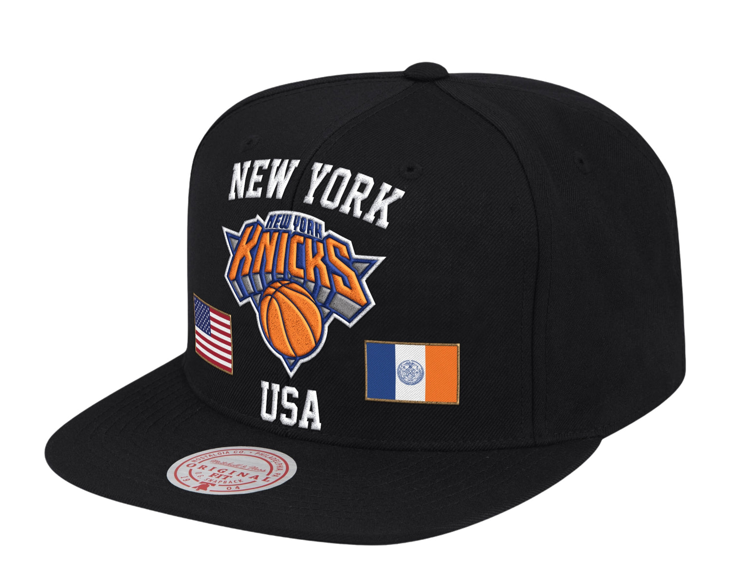 Mitchell & Ness NBA New York Knicks USA City Pride Snapback Hat