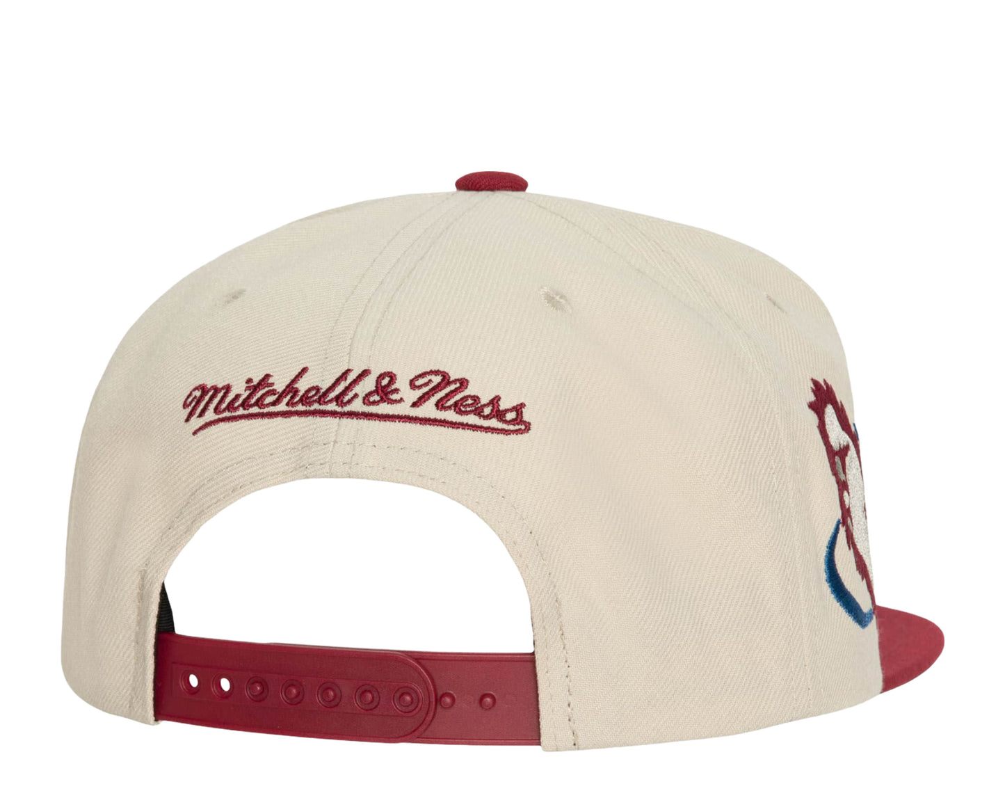 Mitchell & Ness NHL Colorado Avalanche Vintage Cream Snapback Hat