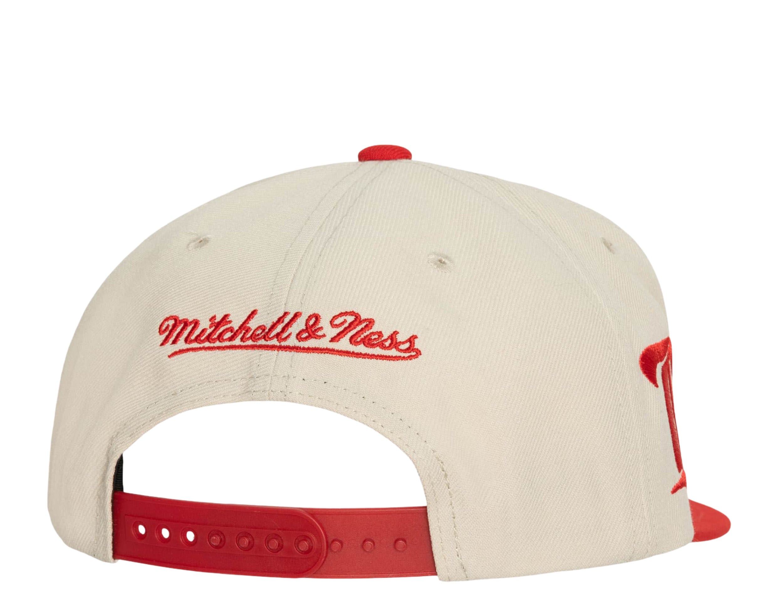 New Jersey Devils Mitchell & Ness Vintage Script Snapback Hat