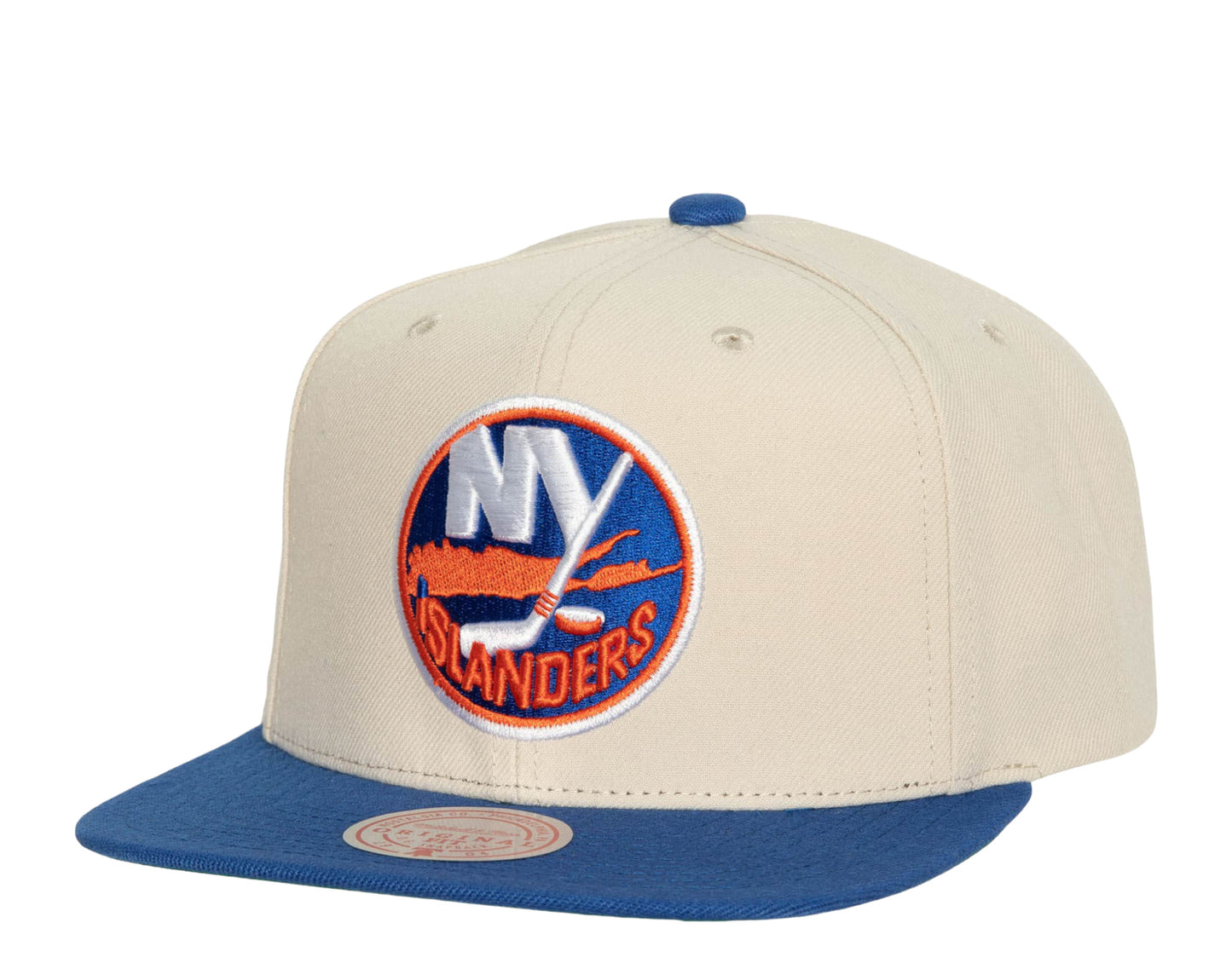 Mitchell & Ness NHL New York Islanders Vintage Cream Snapback Hat