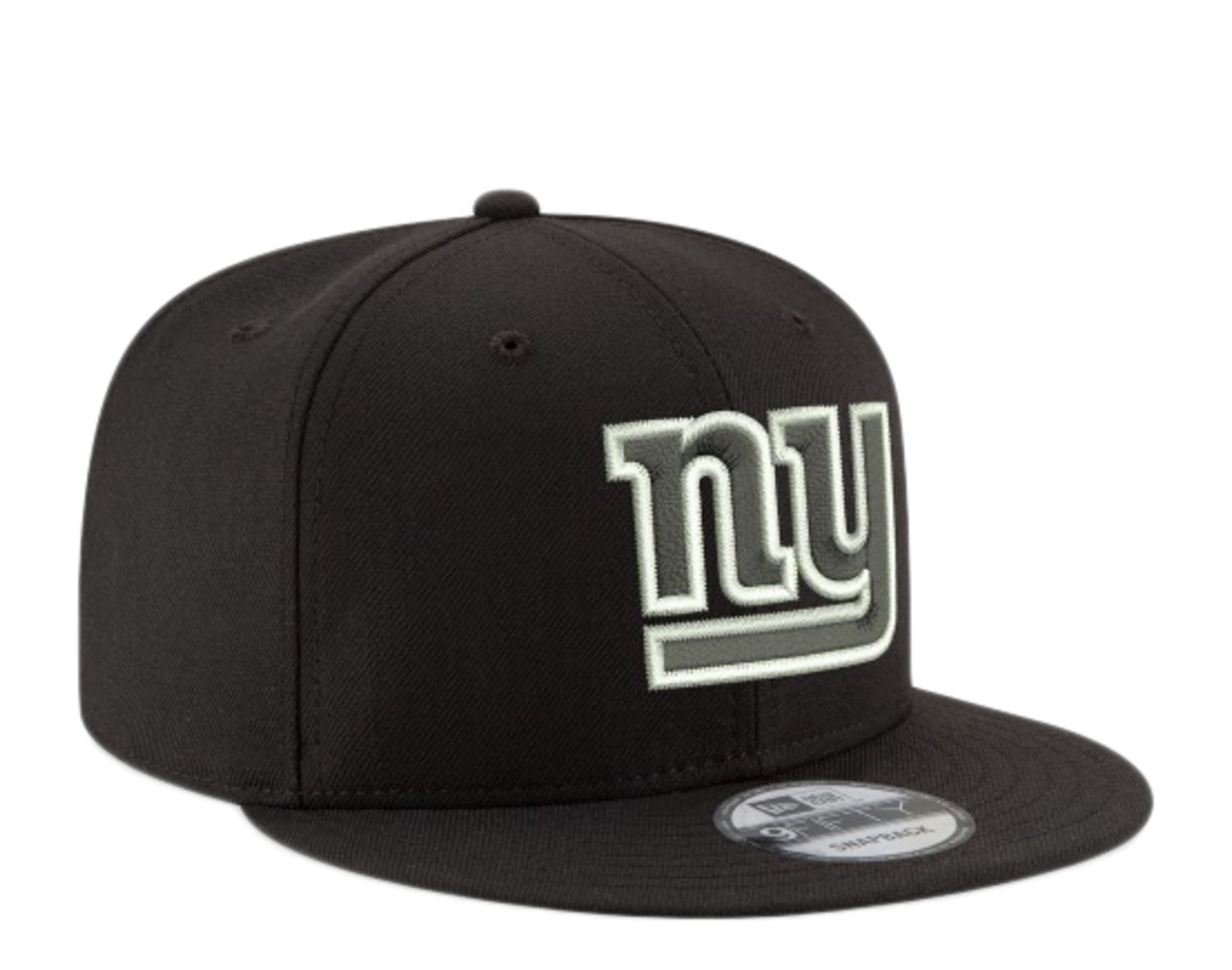 New Era 9Fifty NFL New York Giants Black on White Basic Snapback Hat