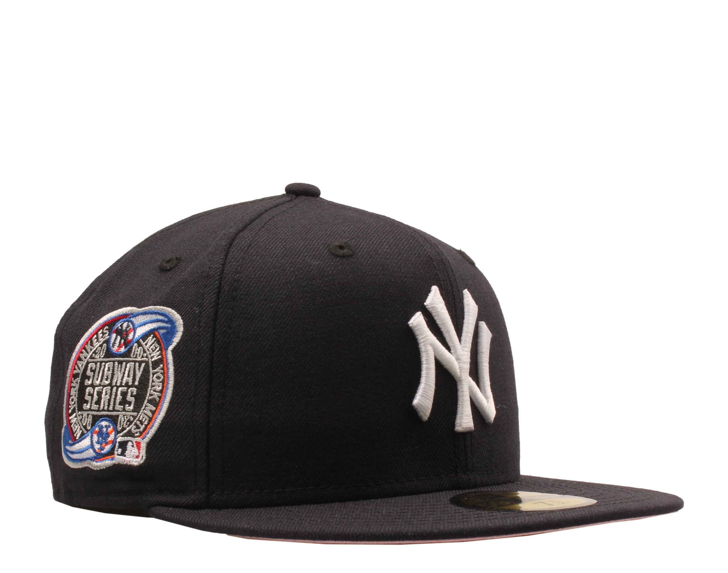 New Era 59FIFTY MLB NY Yankees 2000 Subway Series Fitted w/ Pink Bottom