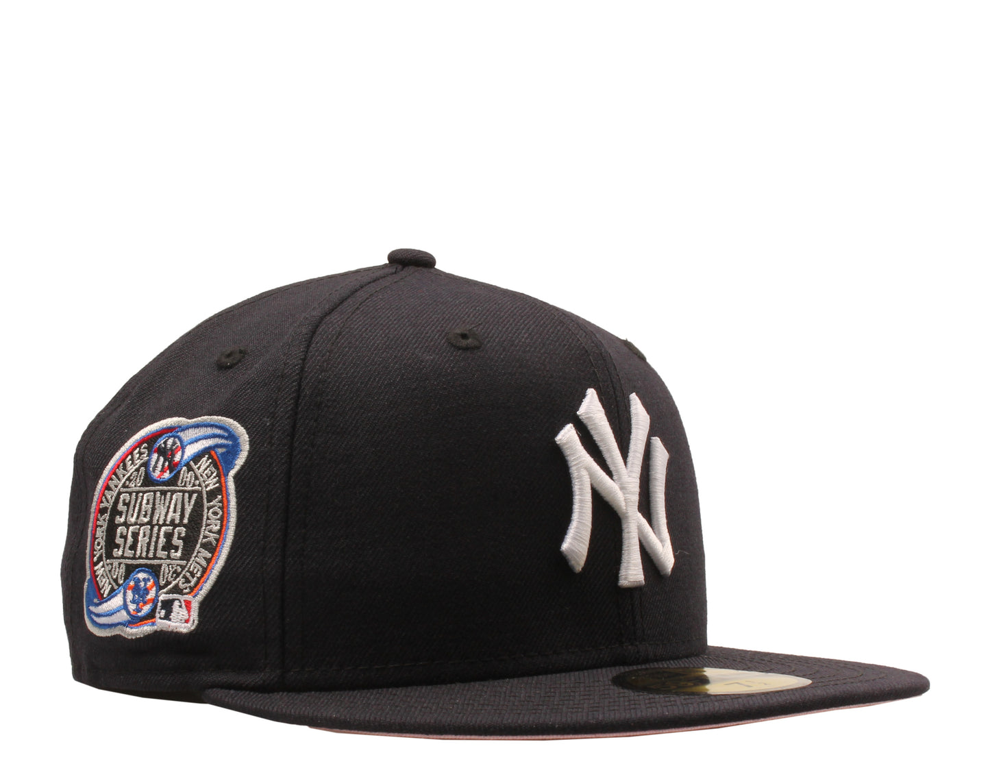 New Era x NYCMode 59Fifty MLB New York Yankees 2000 Subway Series Fitted W/ Pink Undervisor