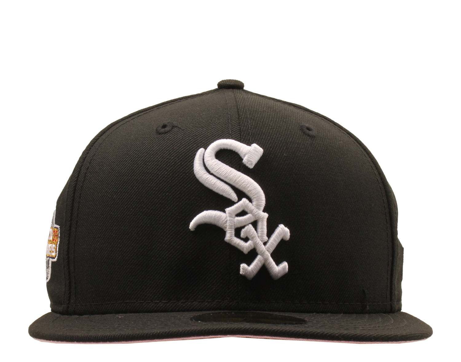 New Era x NYCMode 59Fifty MLB Chicago White Sox 2005 World Series Fitted W/ Pink Undervisor