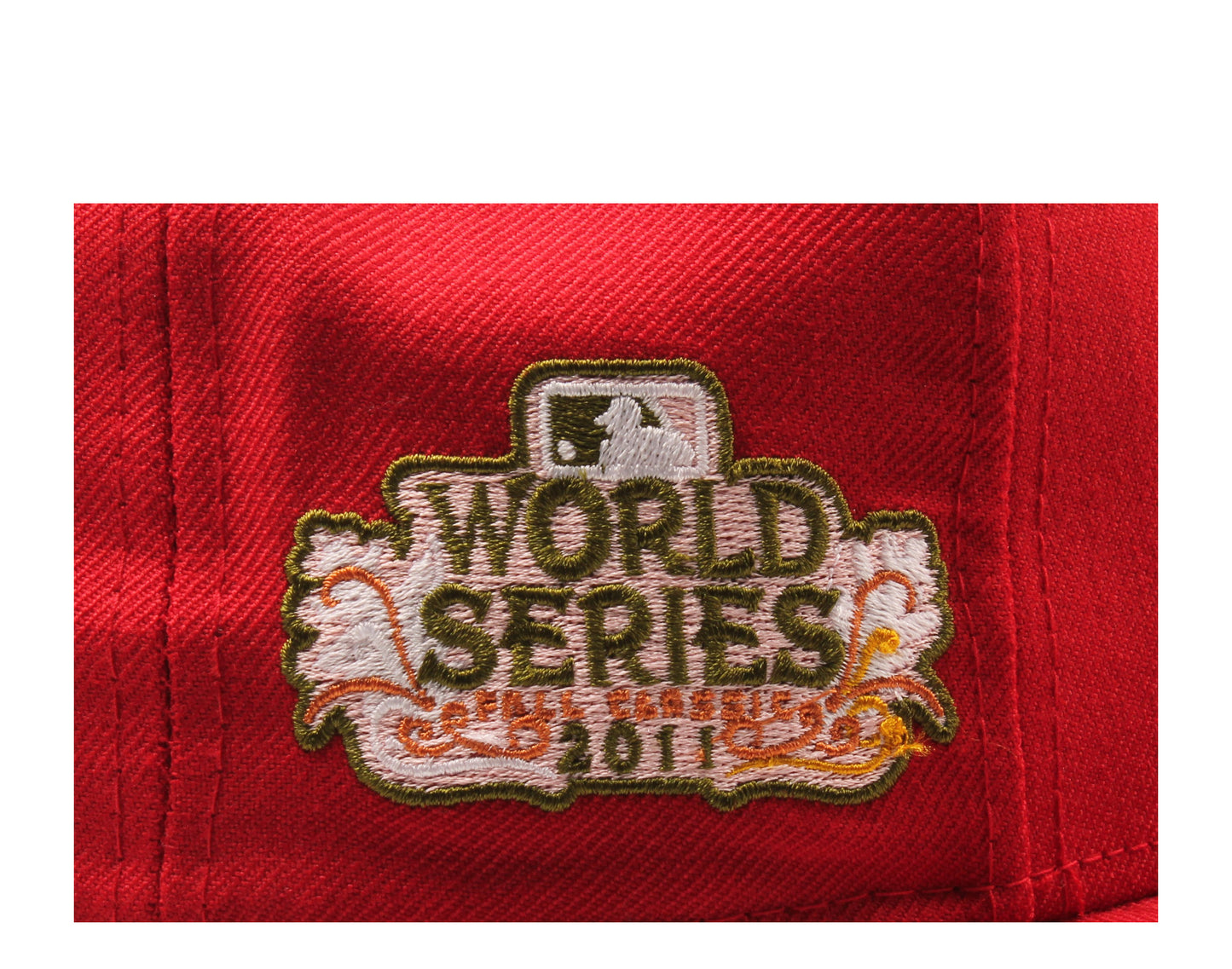New Era x NYCMode 59Fifty MLB St. Louis Cardinals 2011 World Series Fitted W/ Pink Undervisor