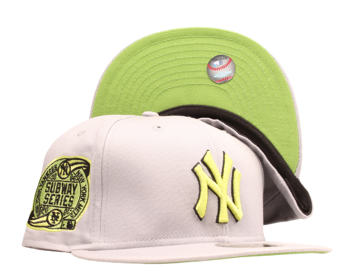 New Era x NYCMode 59Fifty MLB New York Yankees 2000 Subway Series Fitted Hat W/ Apple Undervisor