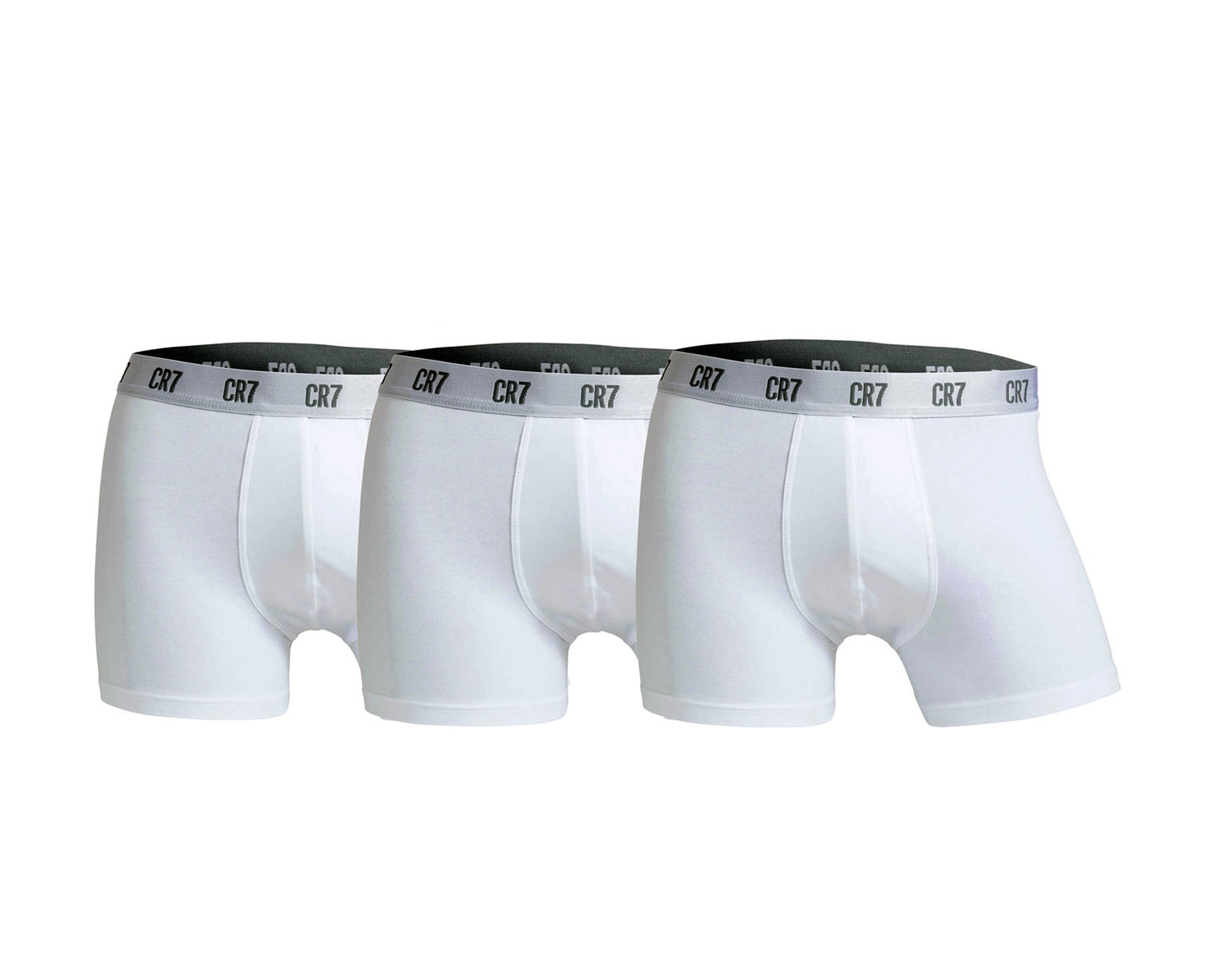 Cristiano Ronaldo CR7 Basic 3-Pack Trunk Boxer Briefs Men's Underwear