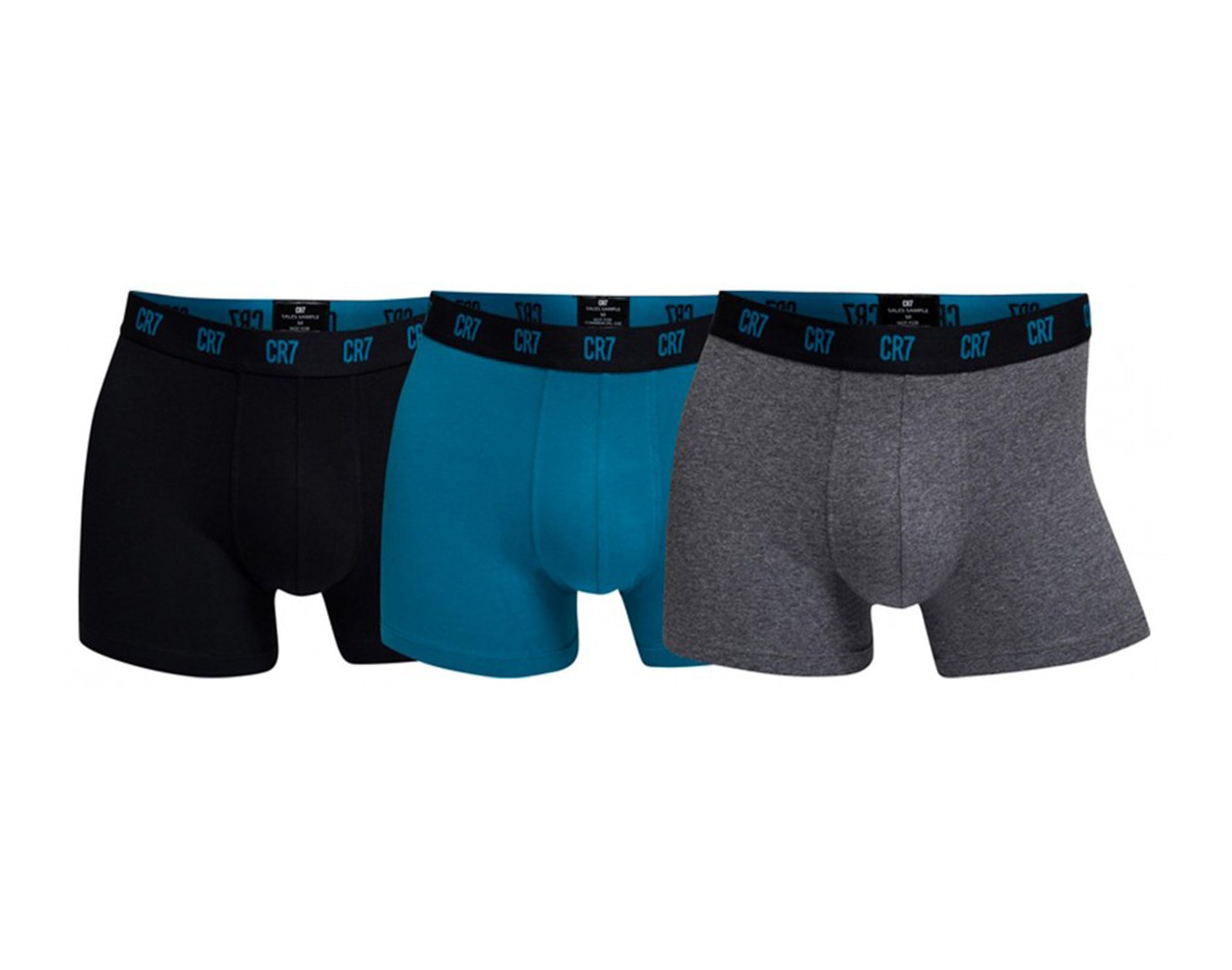 Cristiano Ronaldo CR7 Fashion 3-Pack Trunk Boxer Briefs Men's Underwear