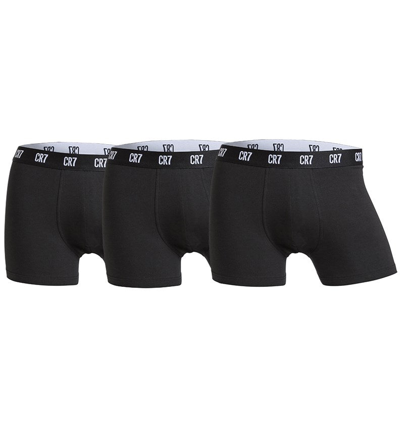 Cristiano Ronaldo CR7 Basic 3-Pack Trunk Boxer Briefs Men's Underwear