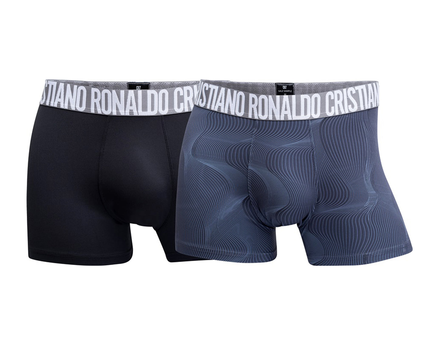 Cristiano Ronaldo CR7 Fashion 2-Pack Microfiber Trunk Boxer Briefs Men's Underwear