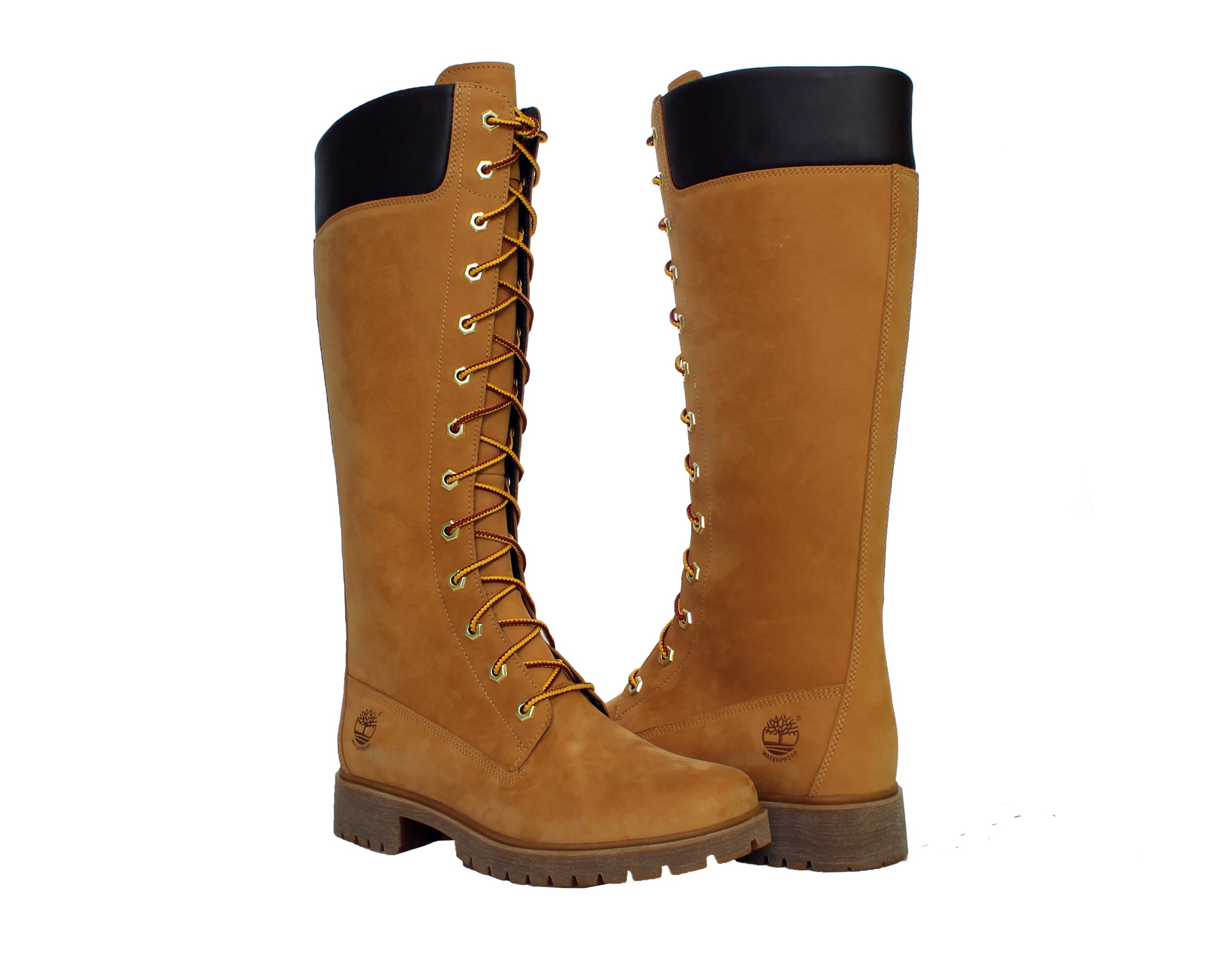 Timberland Premium 14-Inch Waterproof Side-Zip Lace-Up Women's Boots