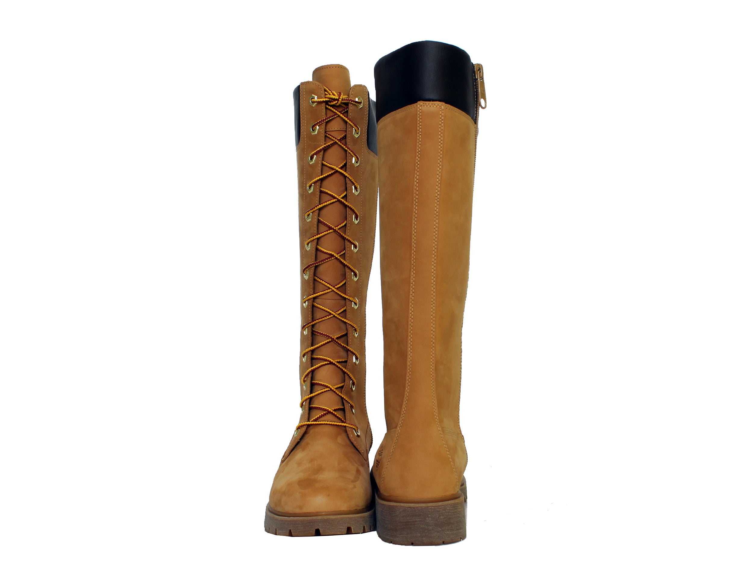 Timberland Premium 14-Inch Waterproof Side-Zip Lace-Up Women's Boots