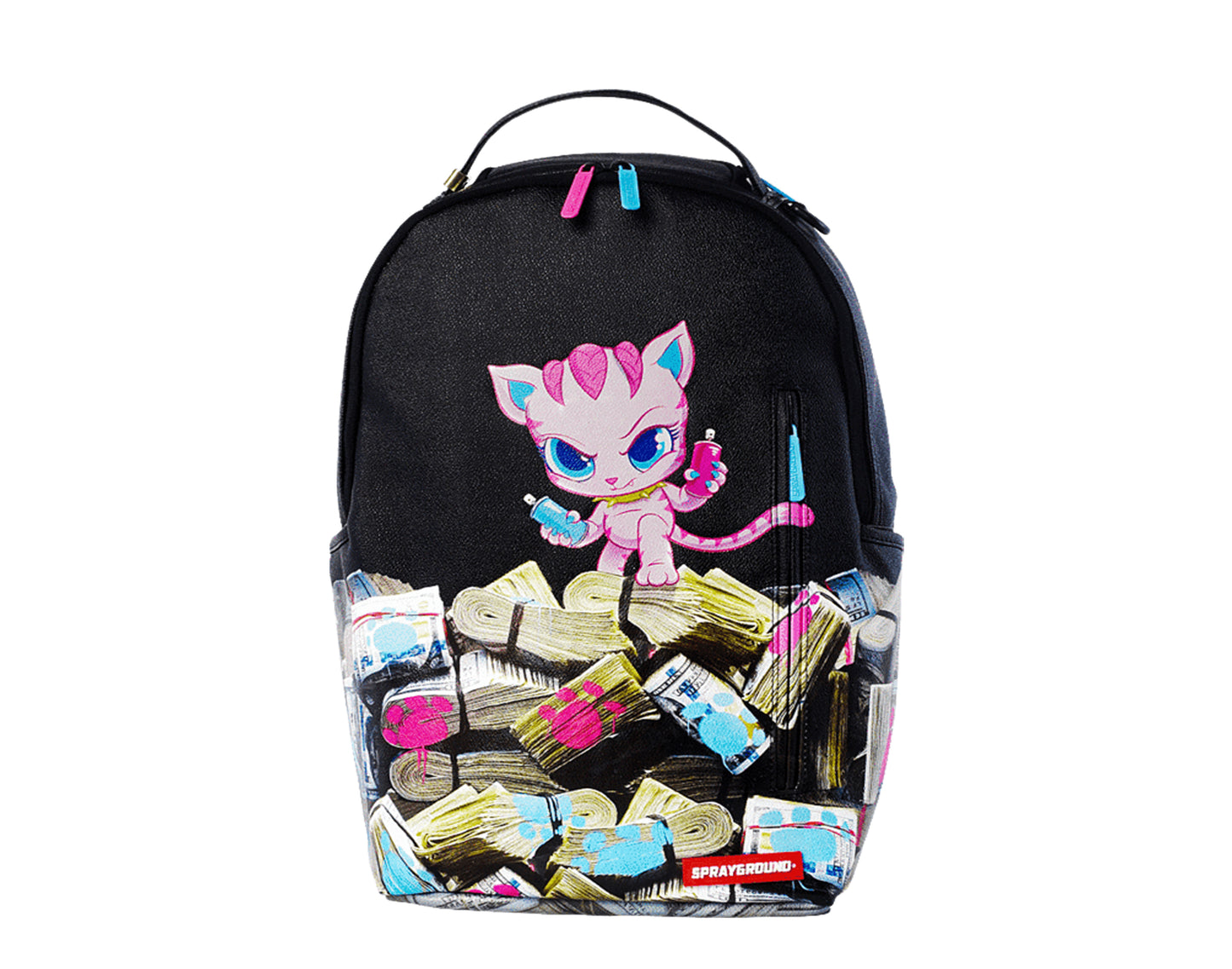 Sprayground Kitten Money Stacks Backpack (Saweetie Collab)