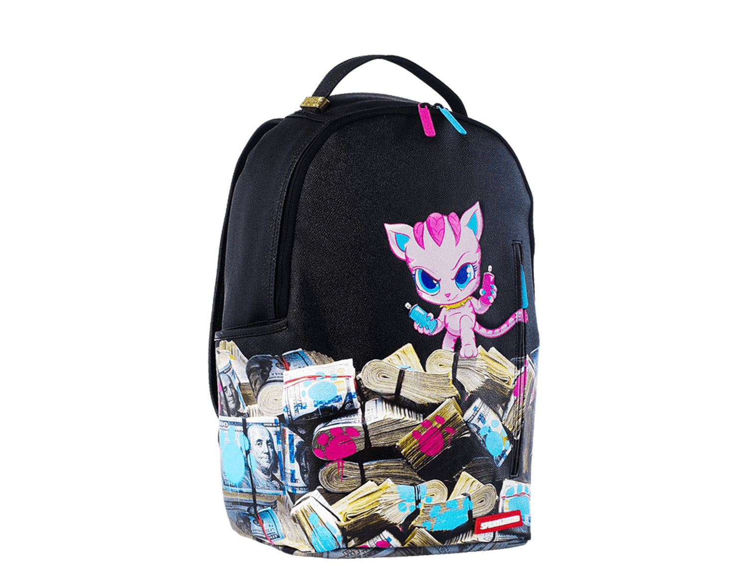 Sprayground Kitten Money Stacks Backpack (Saweetie Collab)