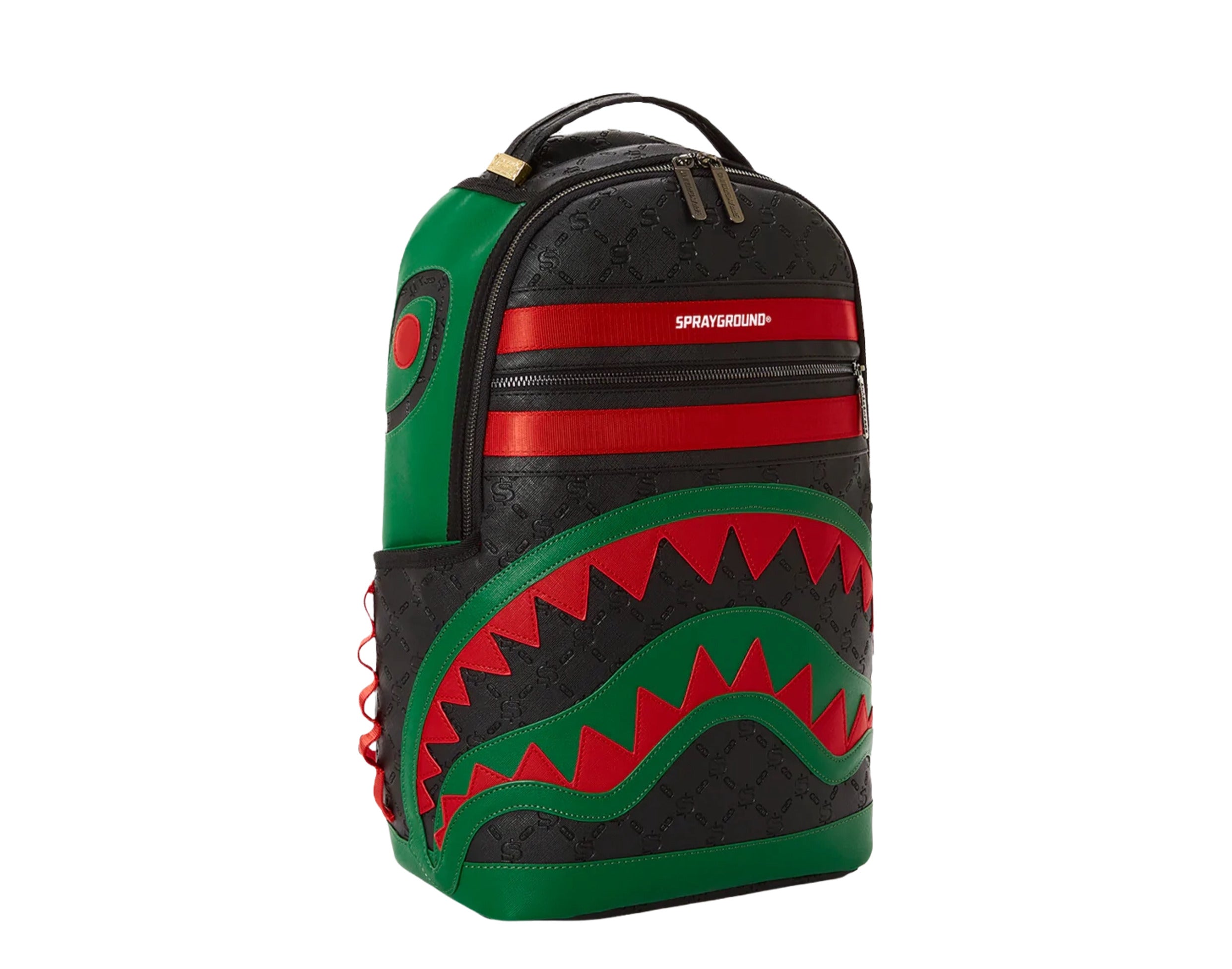 Sprayground Unisex Monopoly Money Shark DLXSR Backpack 910B5503NSZ  Multicolor