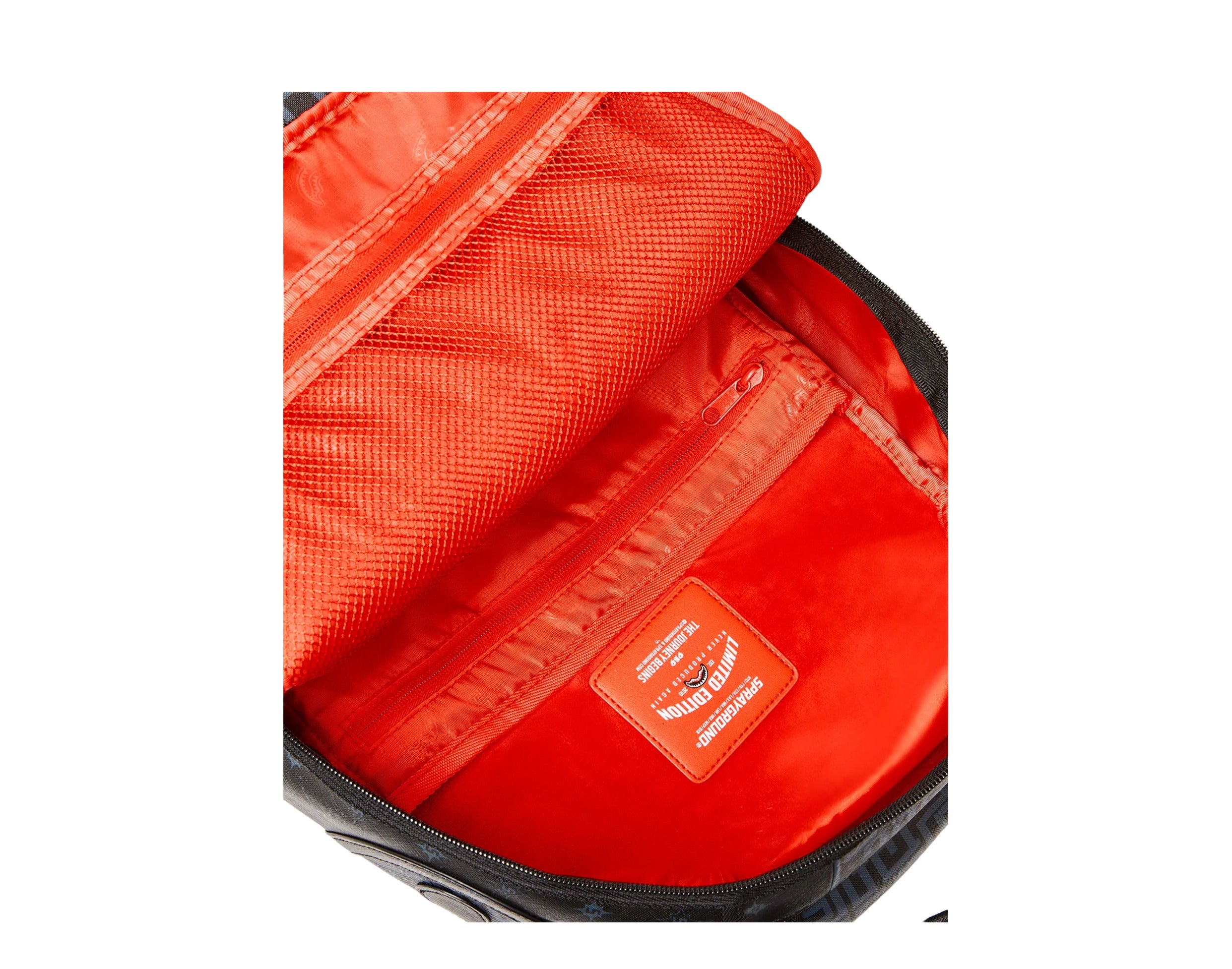 Sprayground Men Tri Split Red Duffle Bag (Red)