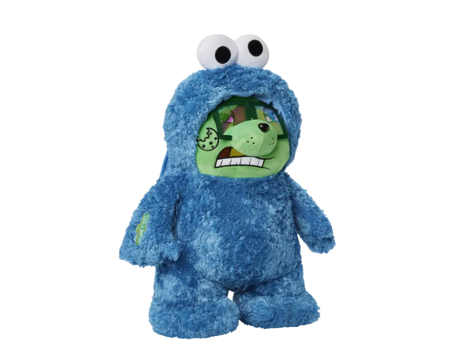 Sprayground Cookie Monster Money Bear Backpack