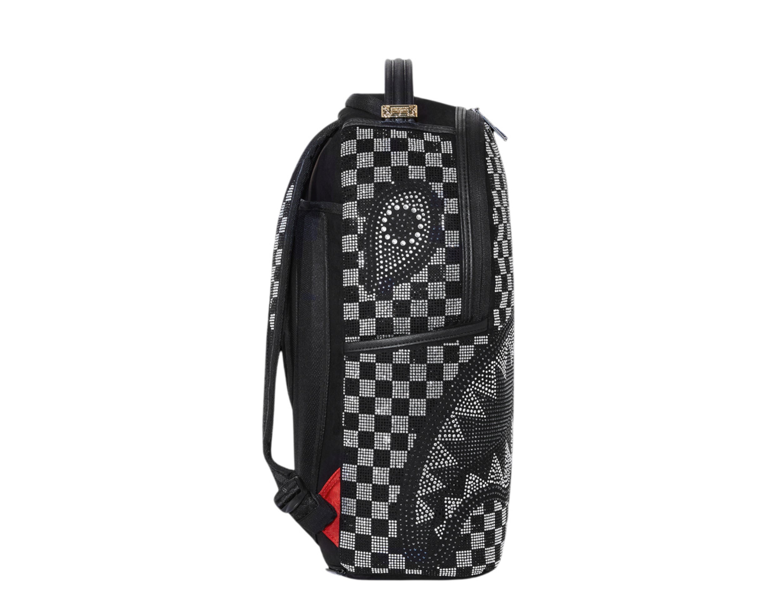 SPRAYGROUND: Fur Sharks in Paris Checkered Backpack