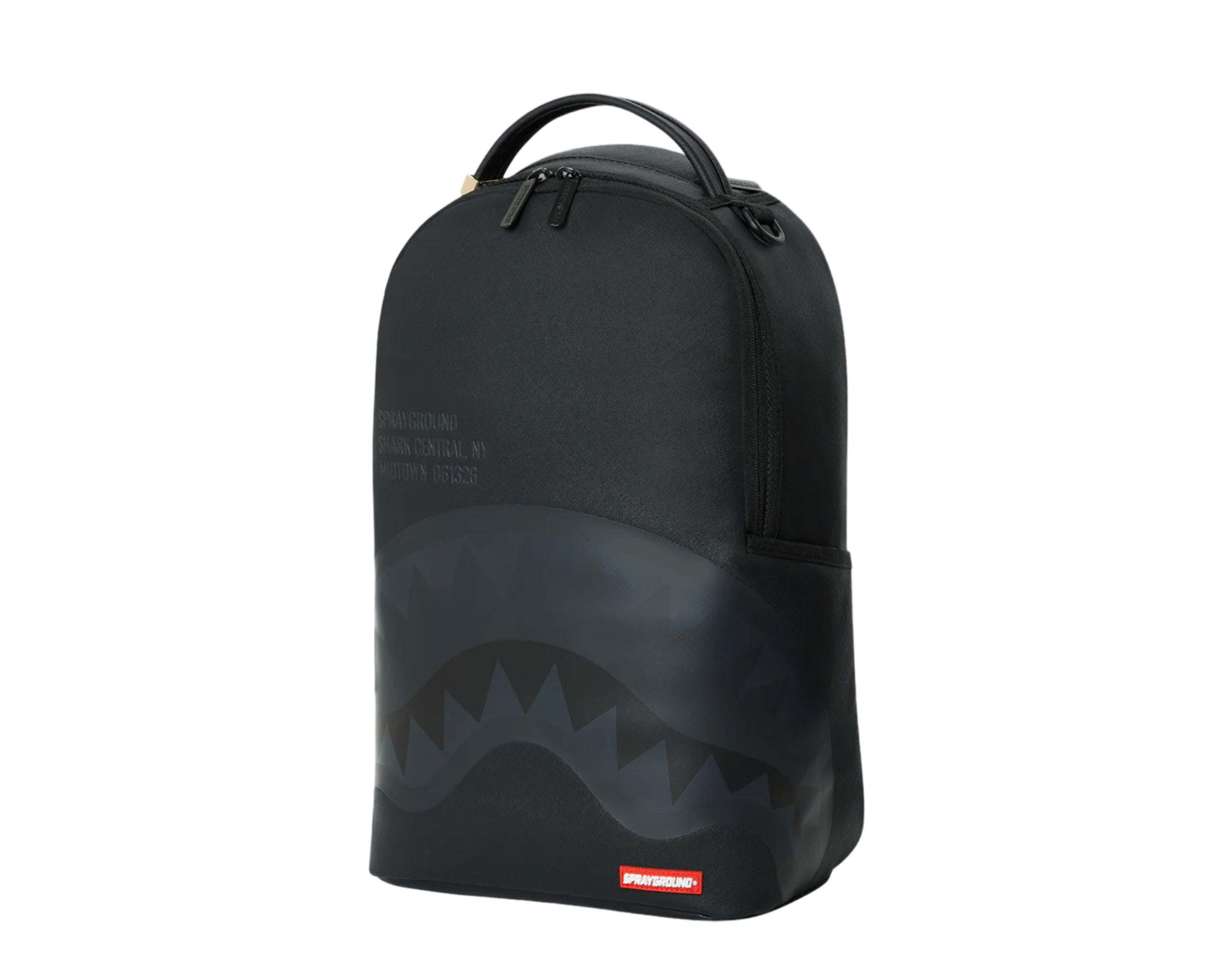 Sprayground Shark Central 2.0 (BLK On BLK) Backpack