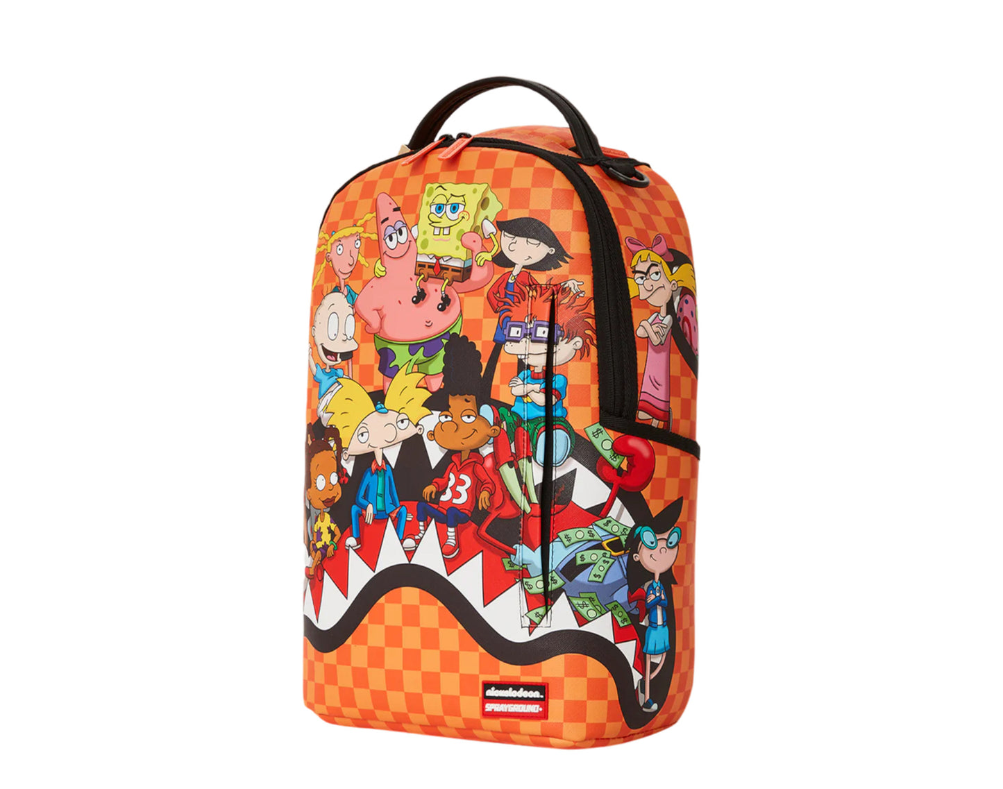 Sprayground Nickelodeon Shark Feast 90's Characters Chilling Backpack
