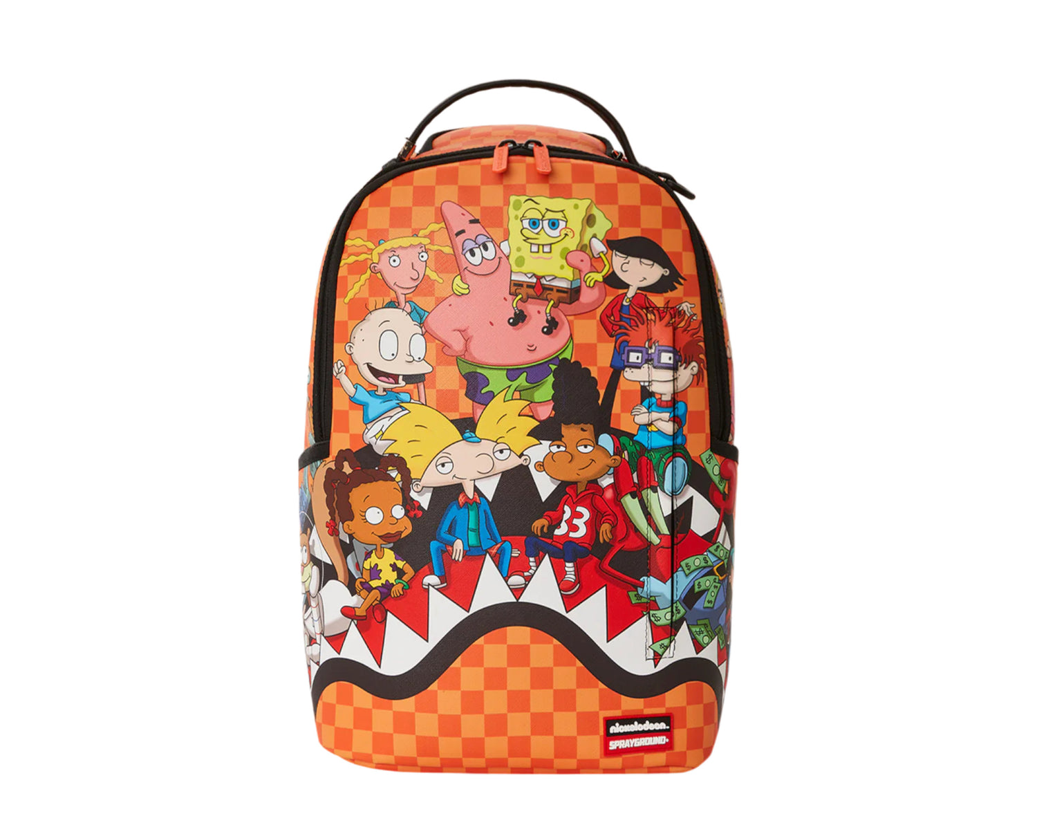 Sprayground Nickelodeon Shark Feast 90's Characters Chilling Backpack