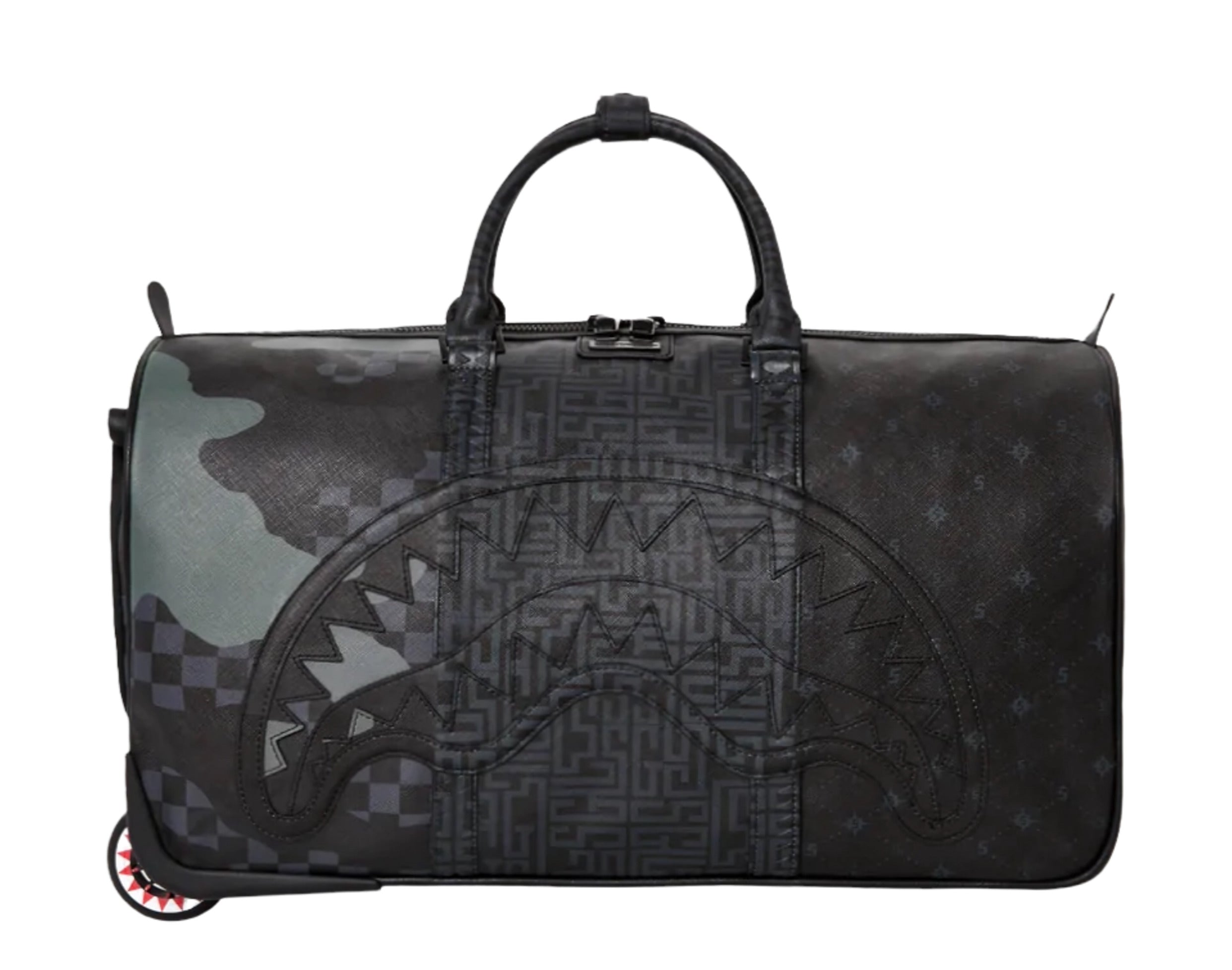 Sprayground 3AM The Trilogy Tri Split Duffle Wheely Bag