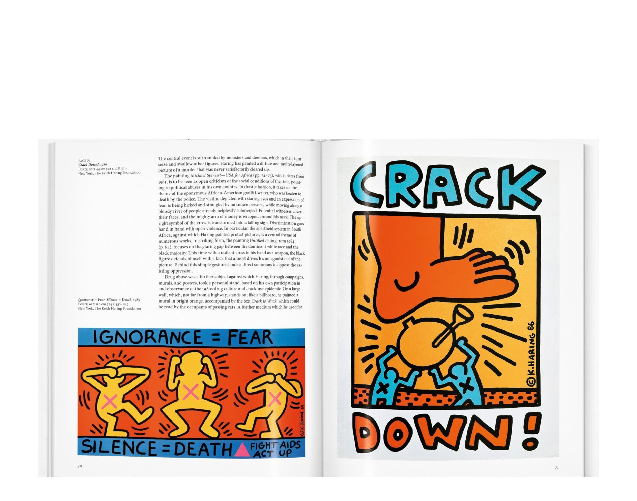 Taschen Books - Haring Hardcover Book