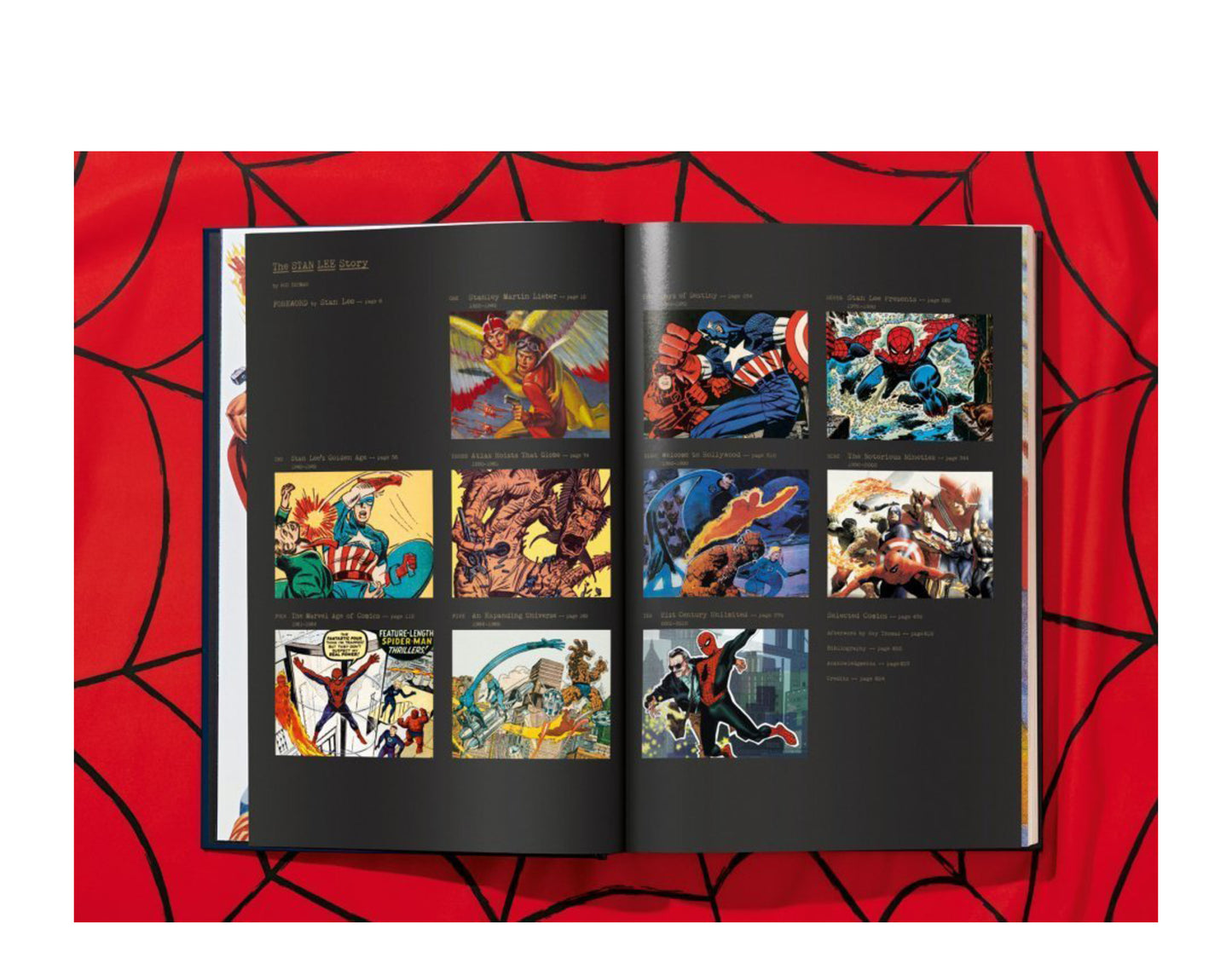 Taschen Books - The Stan Lee Story Hardcover Book