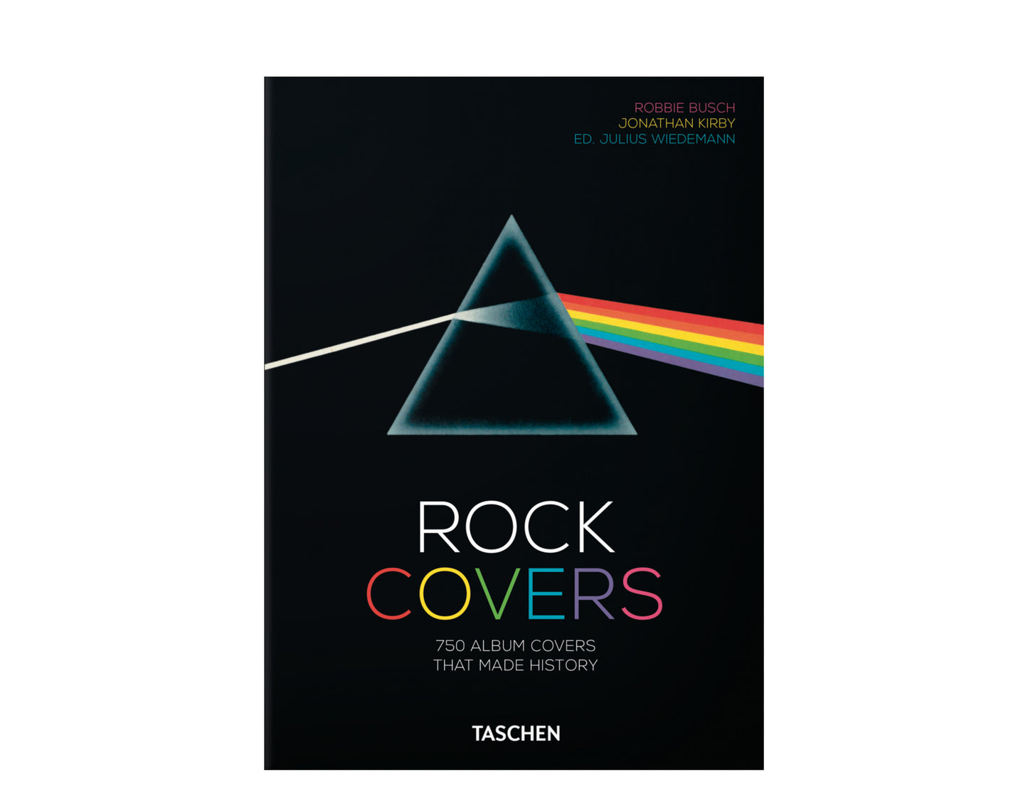 Taschen Books - Rock Covers - 40th Anniversary Edition Hardcover Book