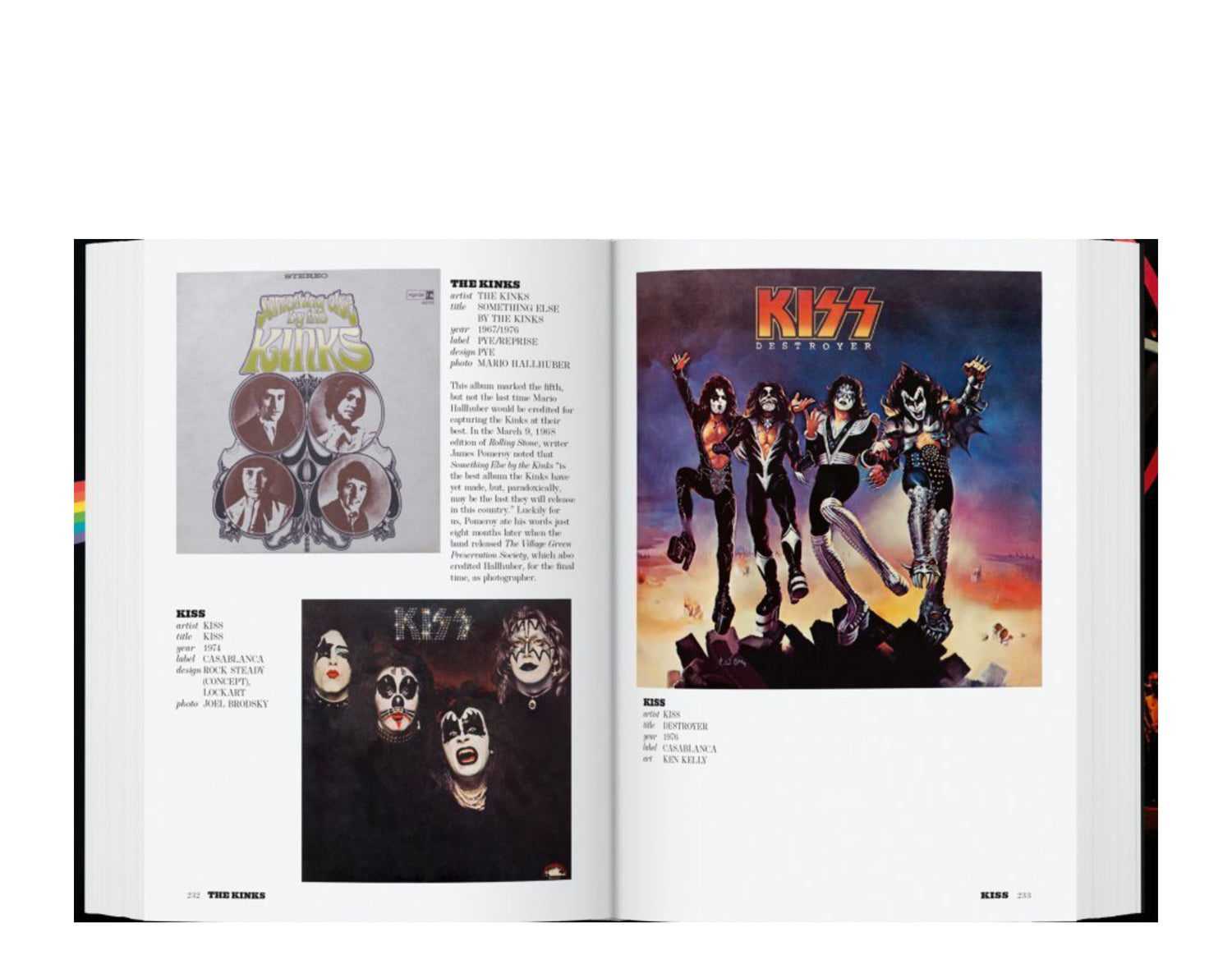 Taschen Books - Rock Covers - 40th Anniversary Edition Hardcover Book